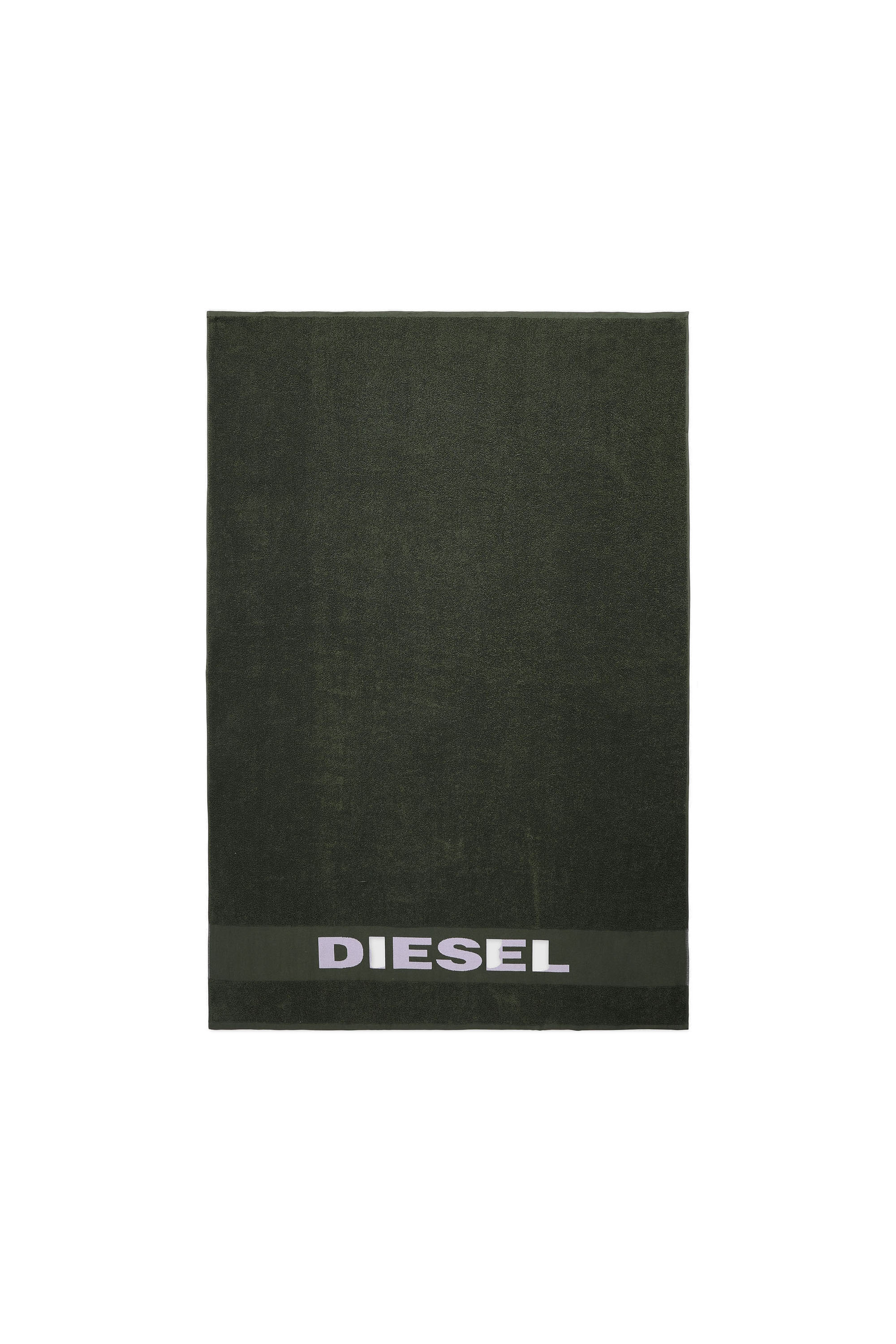 Diesel - TELO SPORT LOGO   100X150, Unisex's Gym towel SPORT LOGO in Green - 2