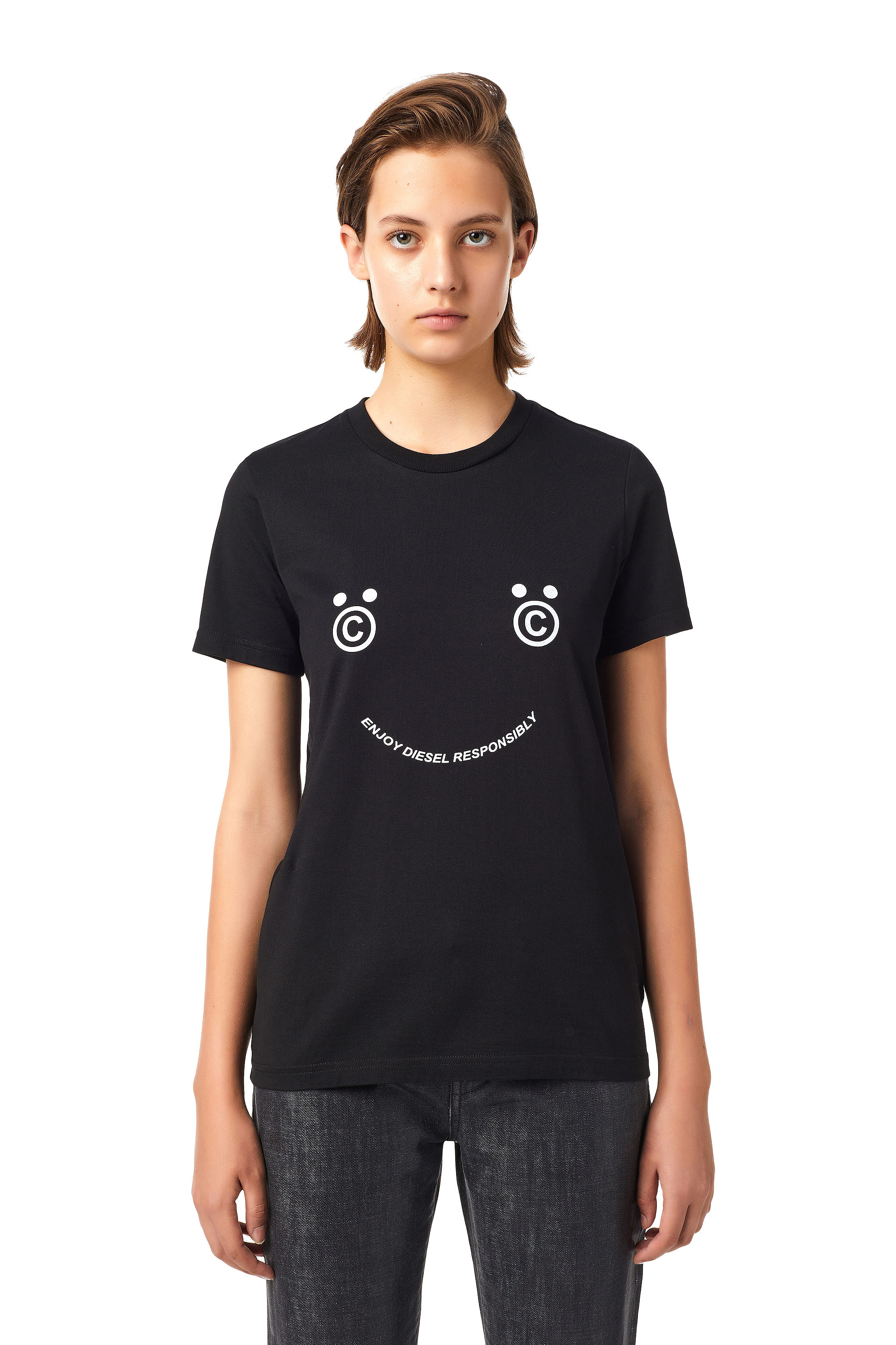 T-SILY-B4, Black - T-Shirts
