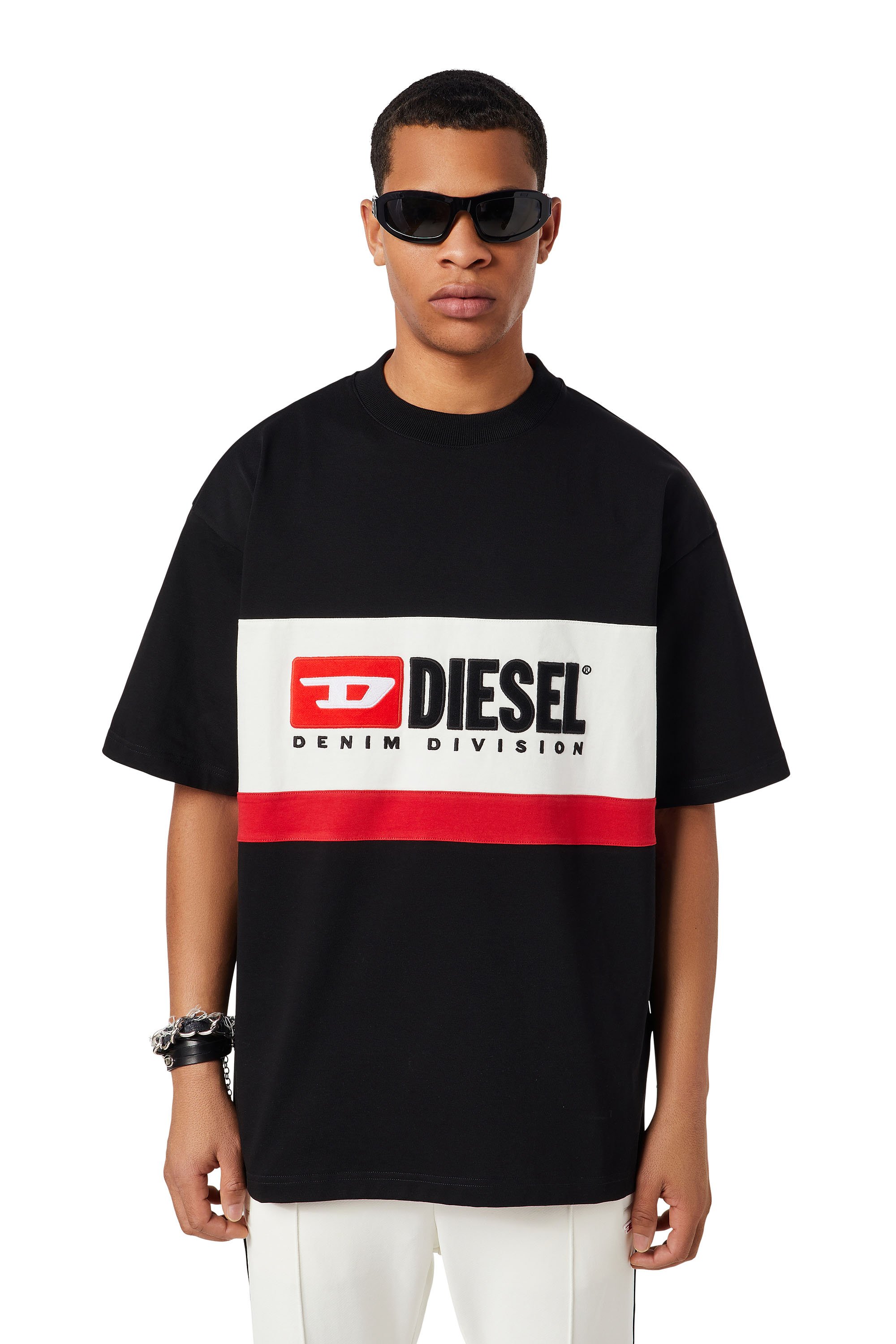 Diesel - T-STREAP-DIVISION, Black - Image 2