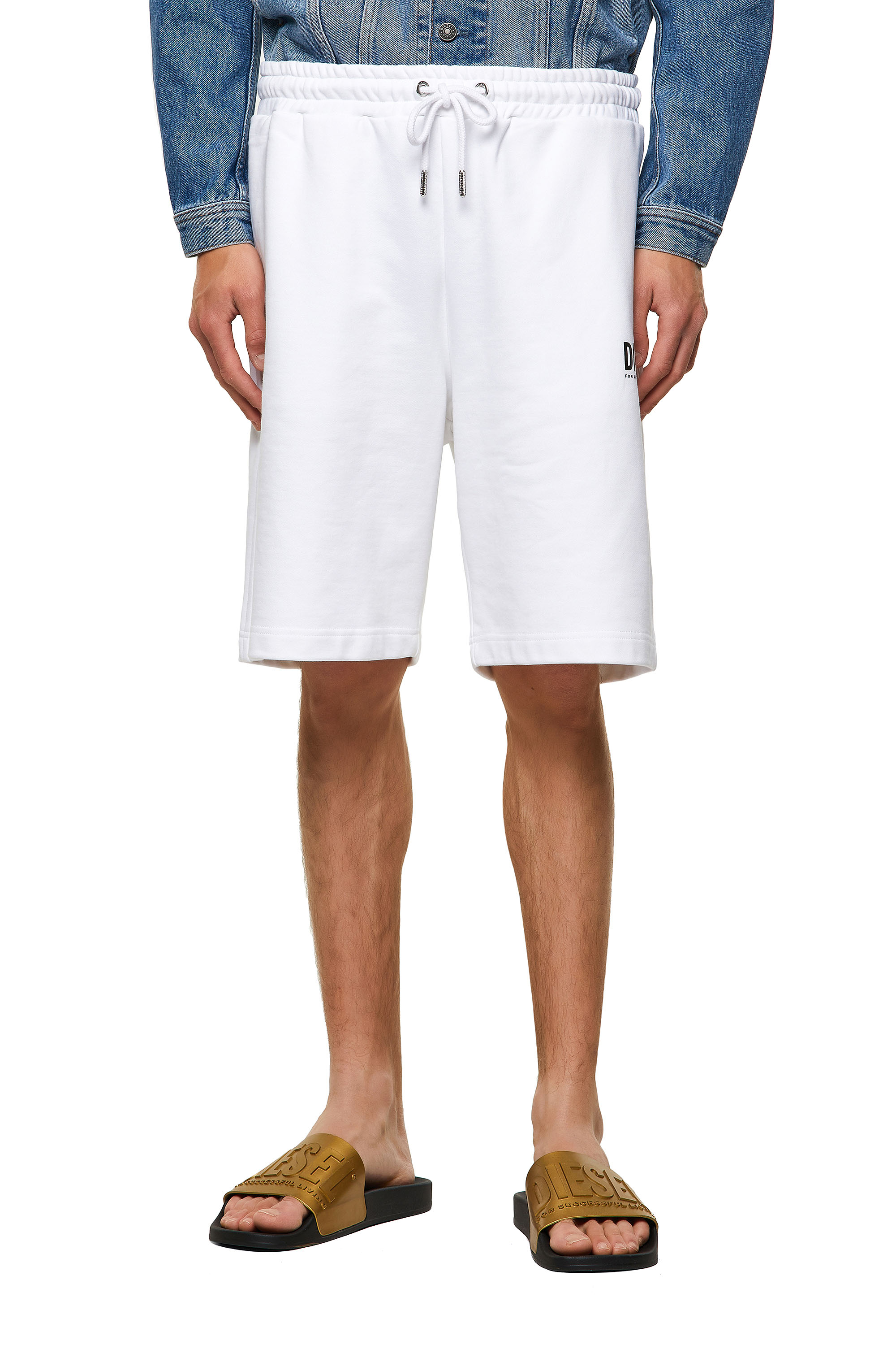 P-CROWN-ECOLOGO, White - Shorts