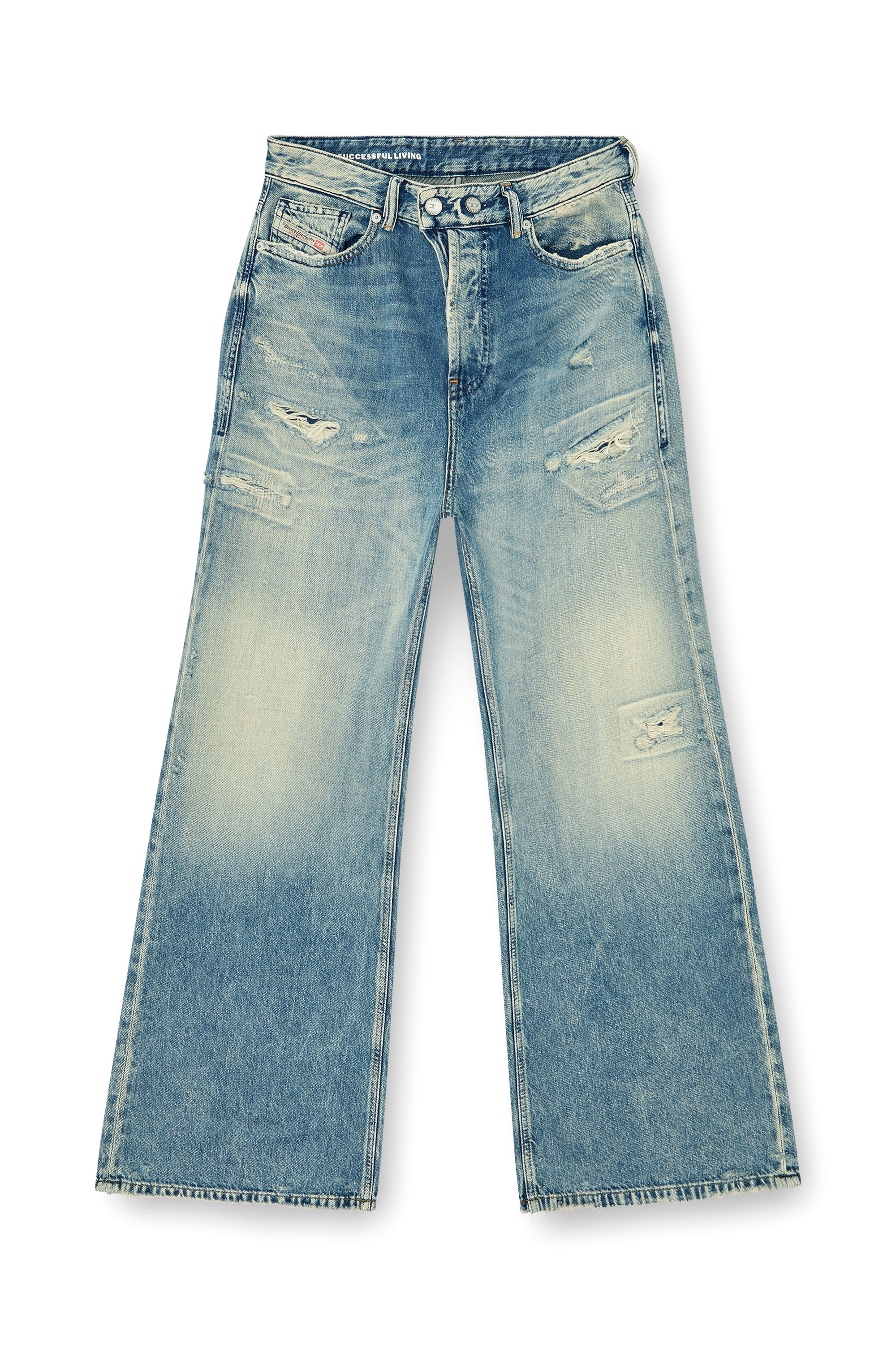 Women's Relaxed Jeans | Low Waist 1996 D-Sire | Medium blue