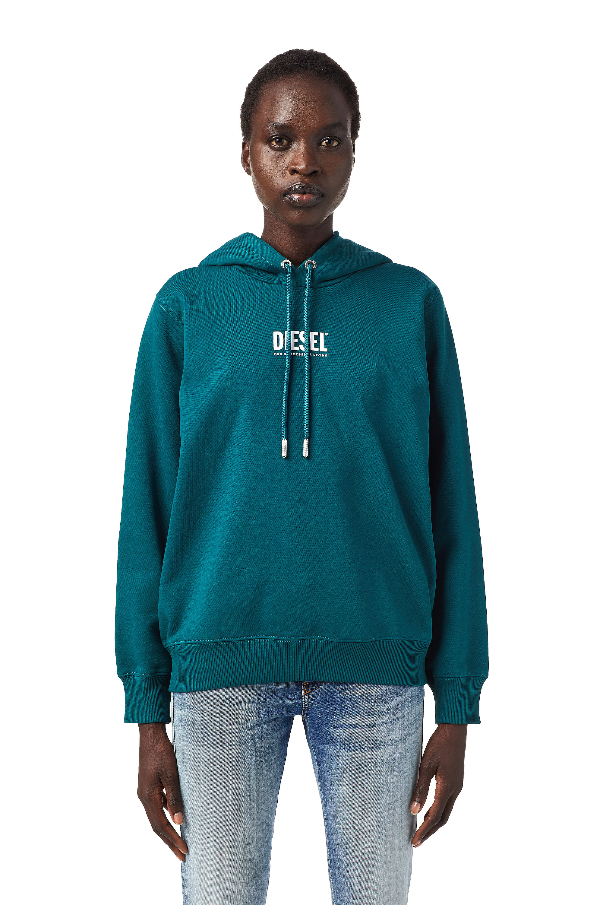 F-ANGS-H-ECOSMALLOGO, Dark Green - Sweaters
