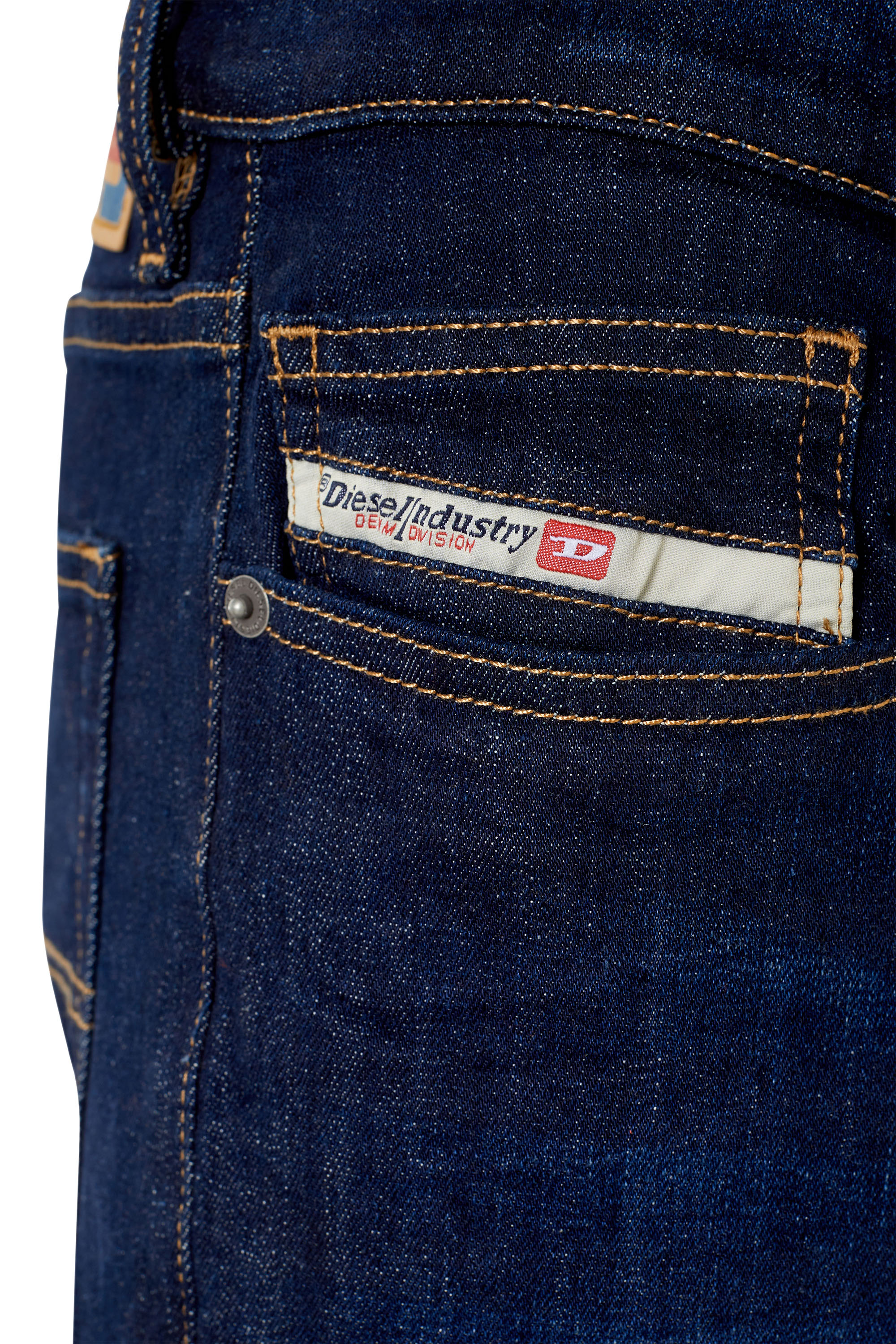 Diesel - Slim Jeans D-Luster 0IHAQ, Dark Blue - Image 4