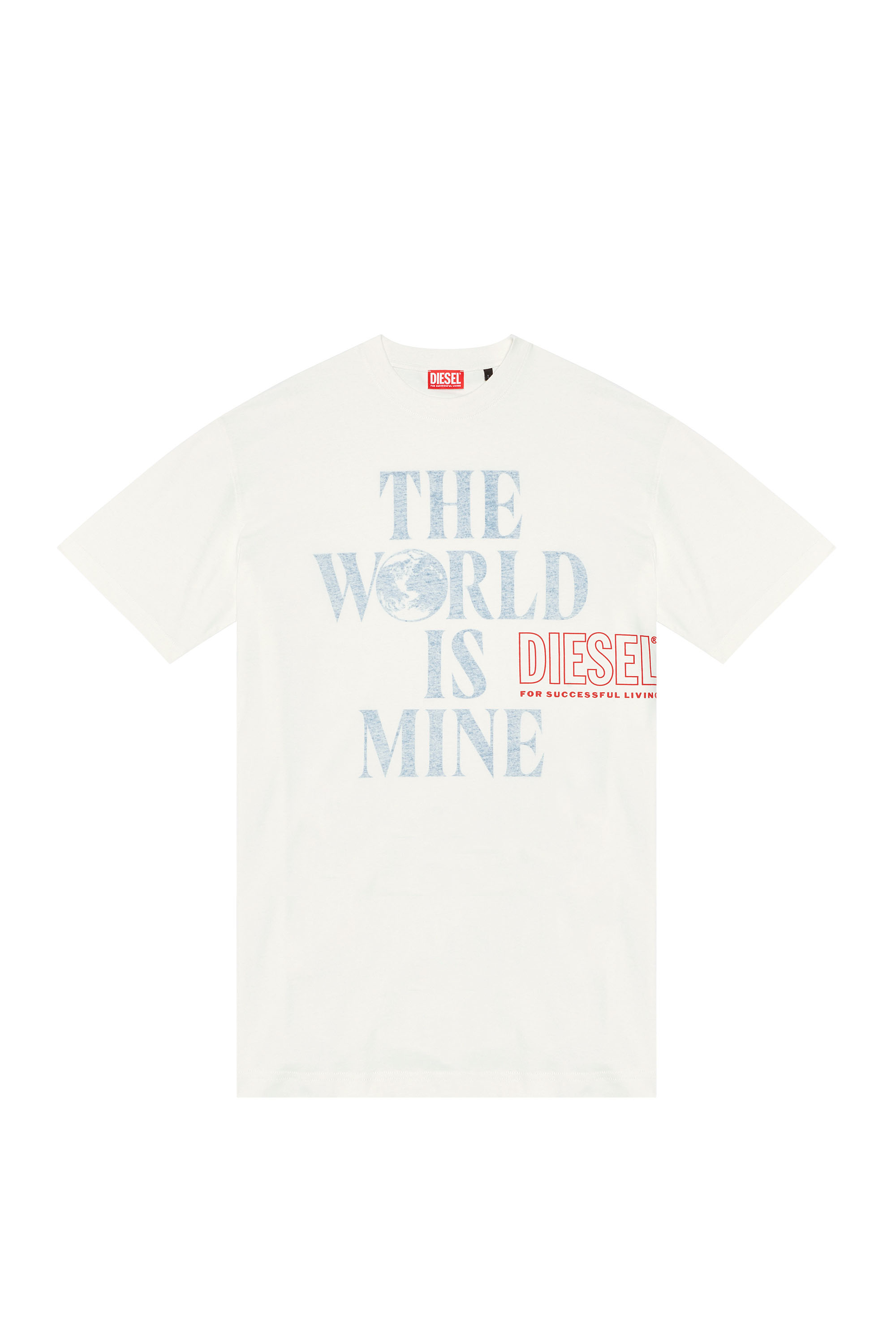 Diesel - T-WASH-L7, White - Image 3