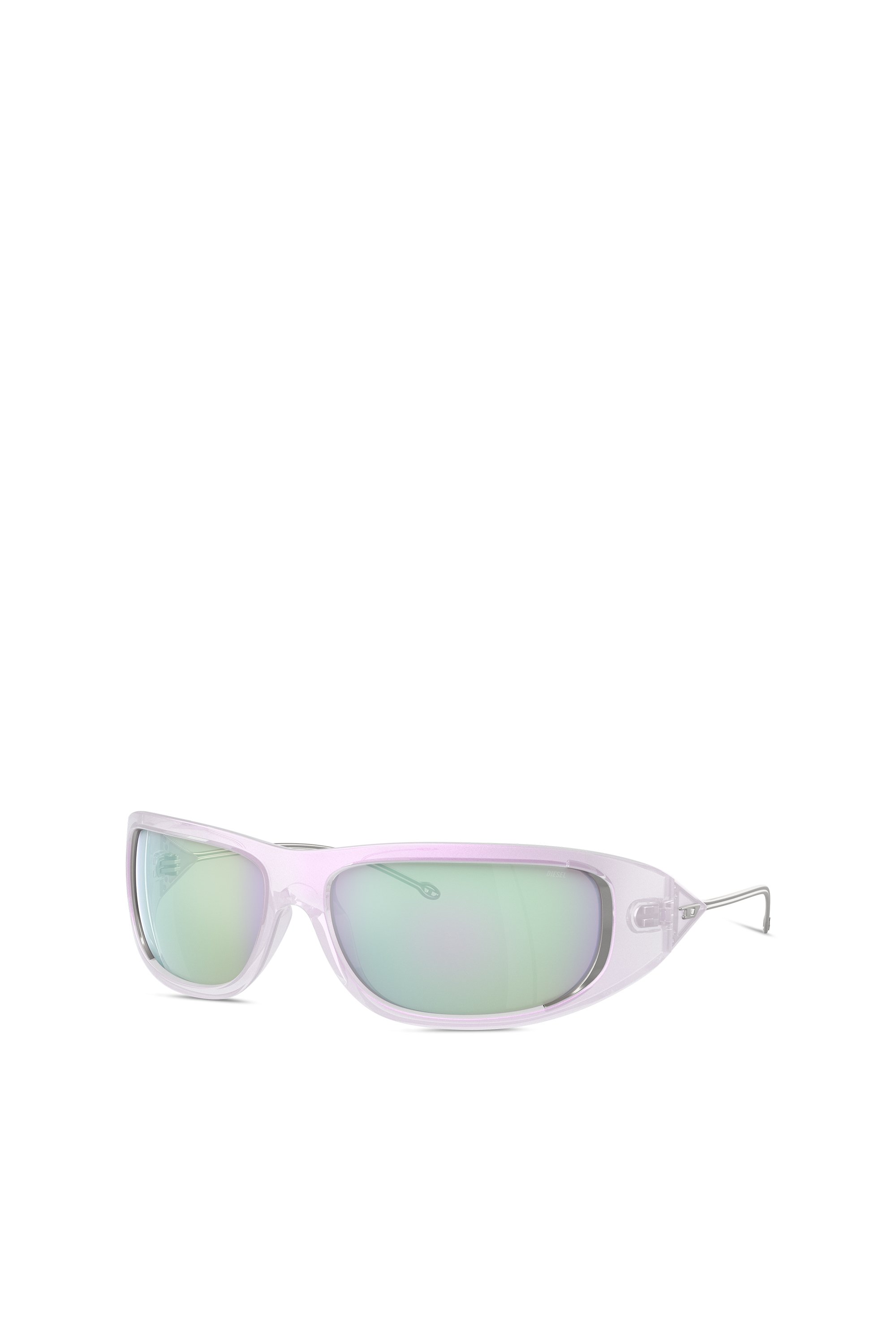 Diesel - 0DL3001 SIZE 61, Unisex's Wraparound style sunglasses in Bubble - 4