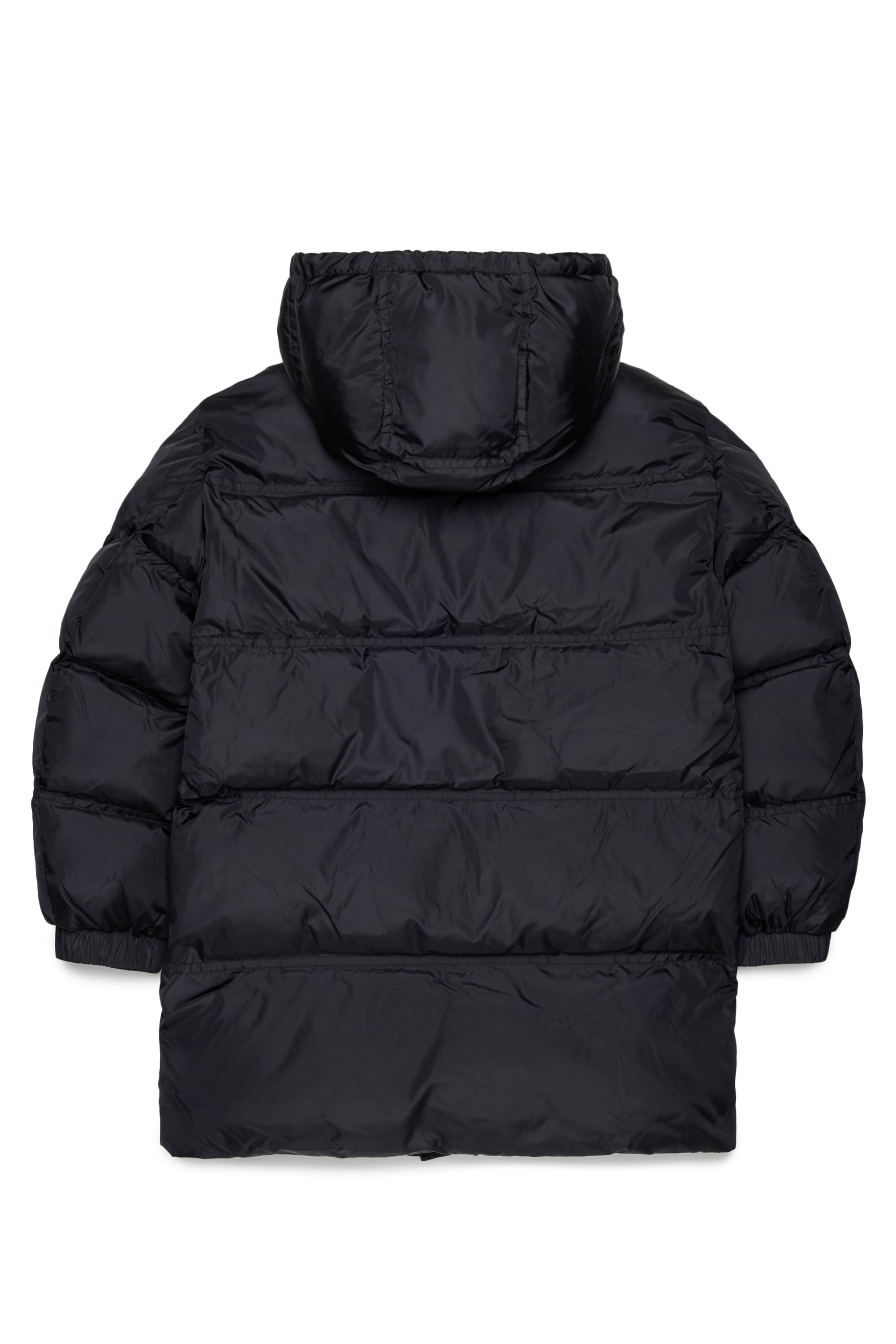 Diesel - JRIVONLONG, Unisex's Puffer coat with oversized pockets in Black - 2