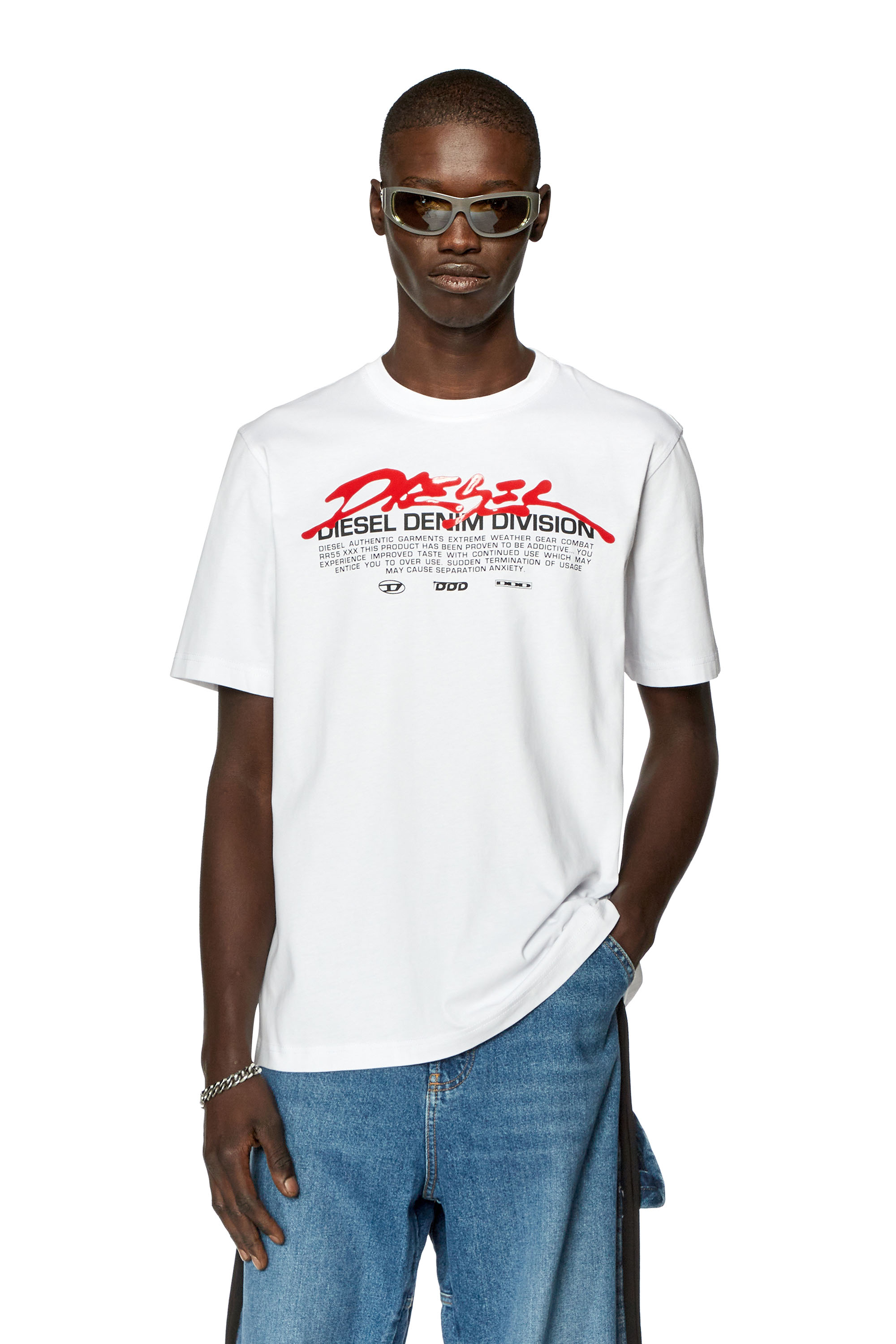 Diesel - T-JUST-L3, White - Image 1