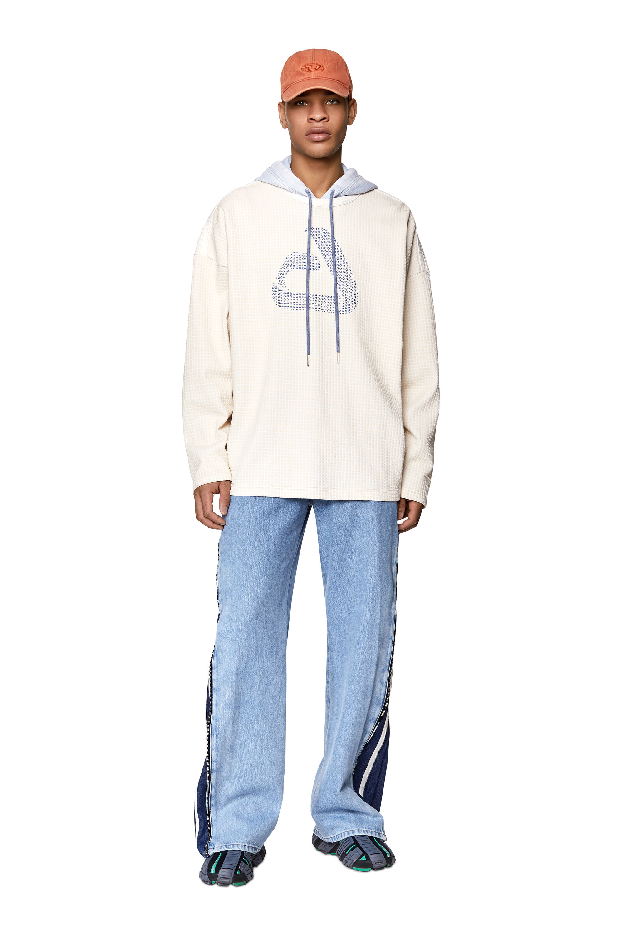 Diesel - 1955 D-Rekiv 09D17 Straight Jeans, Light Blue - Image 5