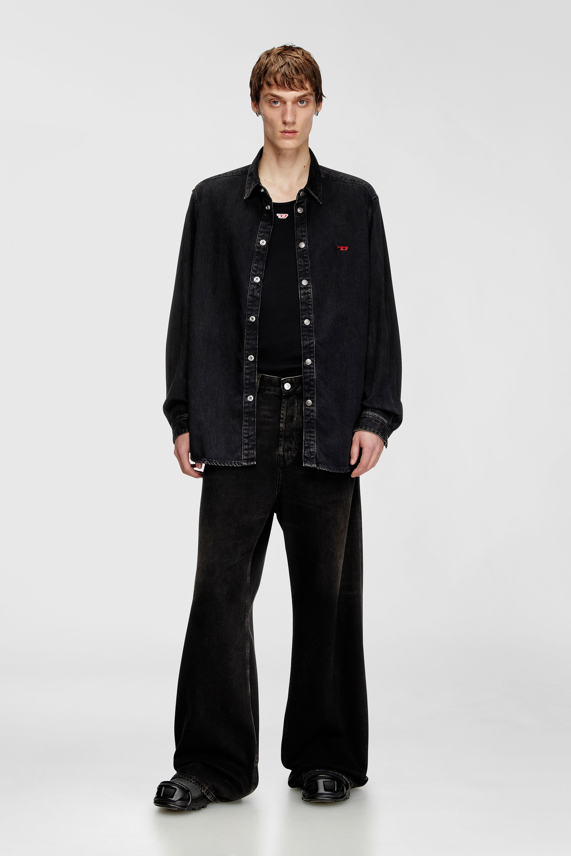 Shirt in Tencel denim