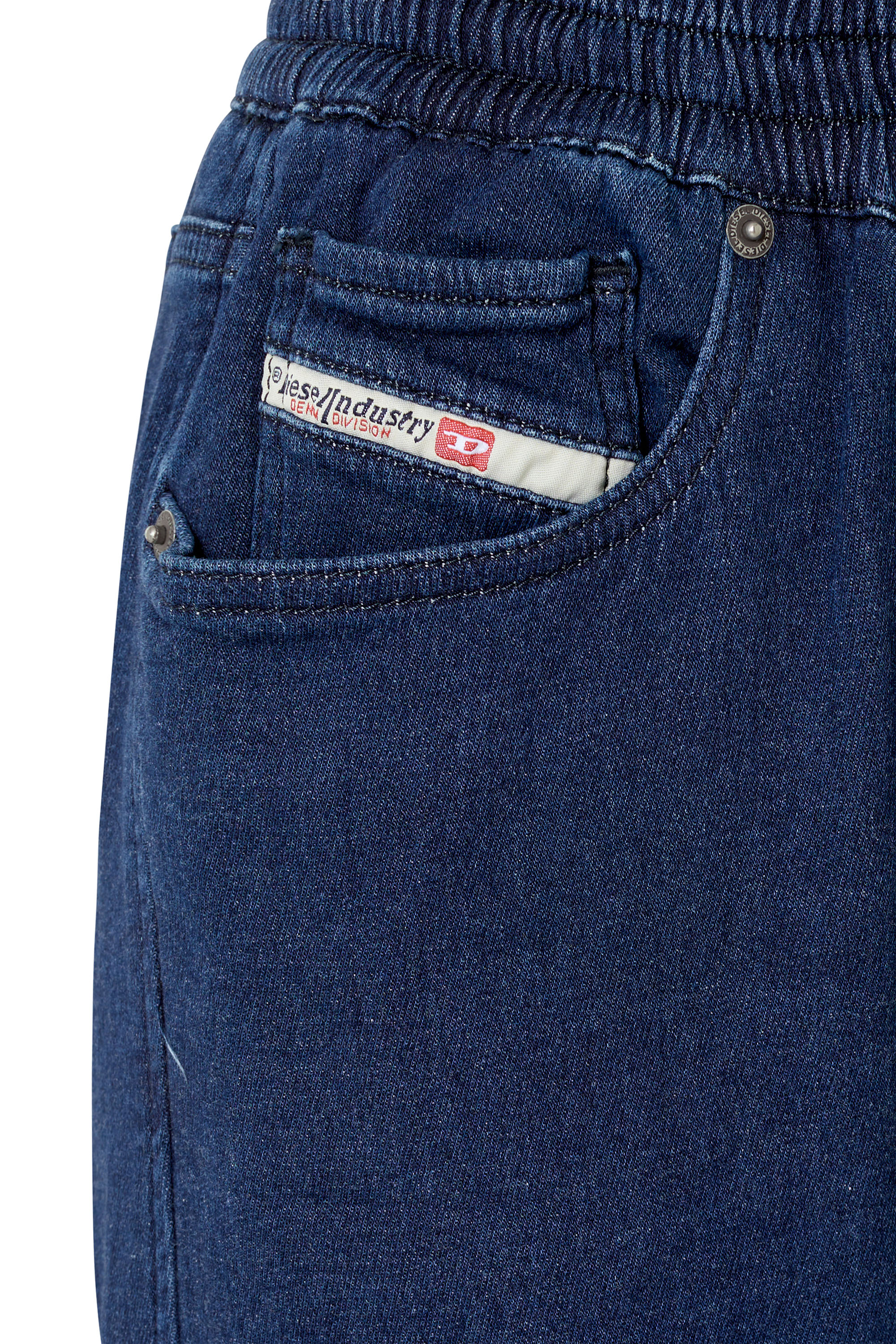 Diesel - Slim D-Ursy Track Denim 069ZQ, Dark Blue - Image 3