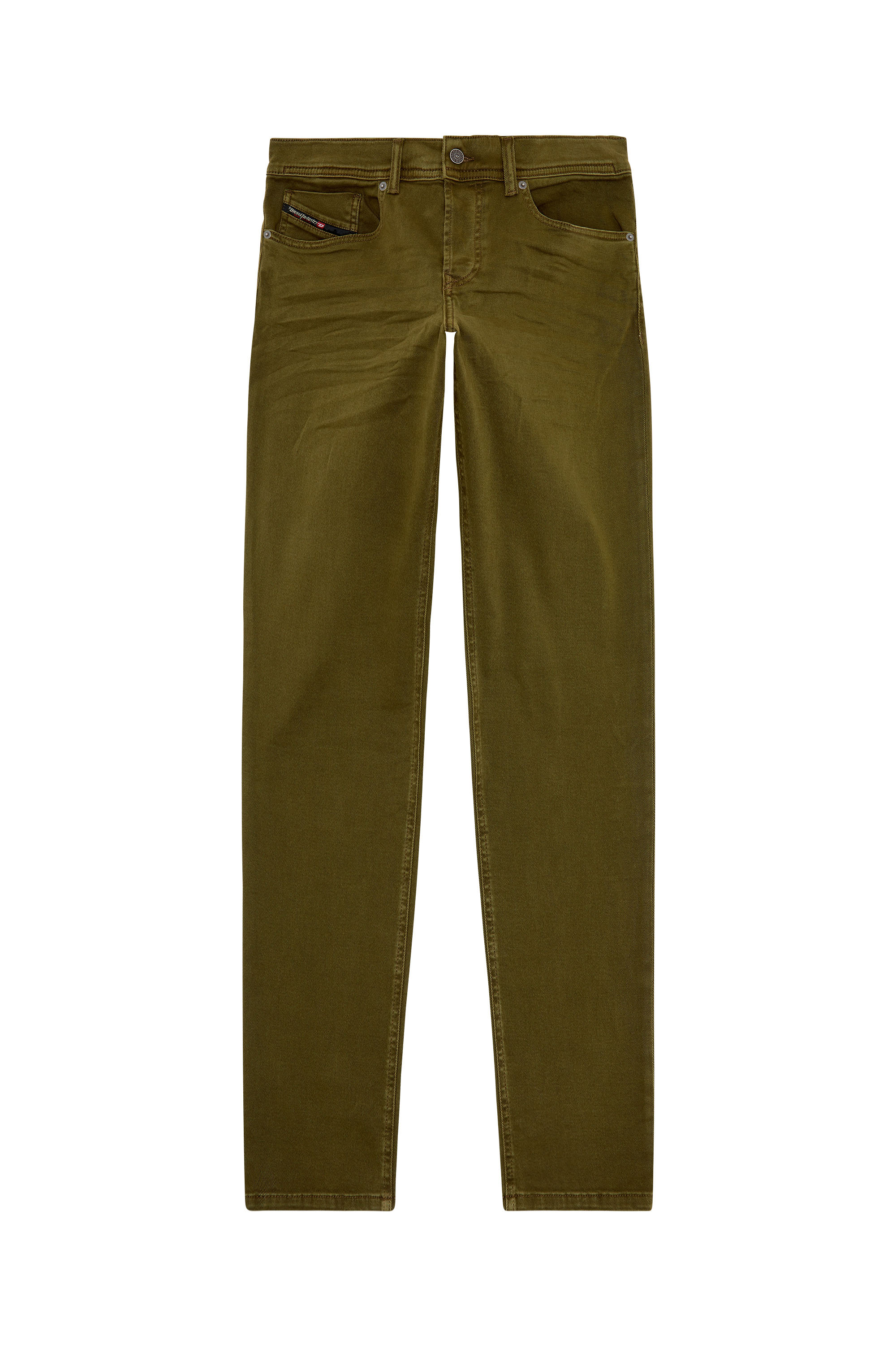 Diesel - Tapered Jeans 2023 D-Finitive 0QWTY, Military Green - Image 5