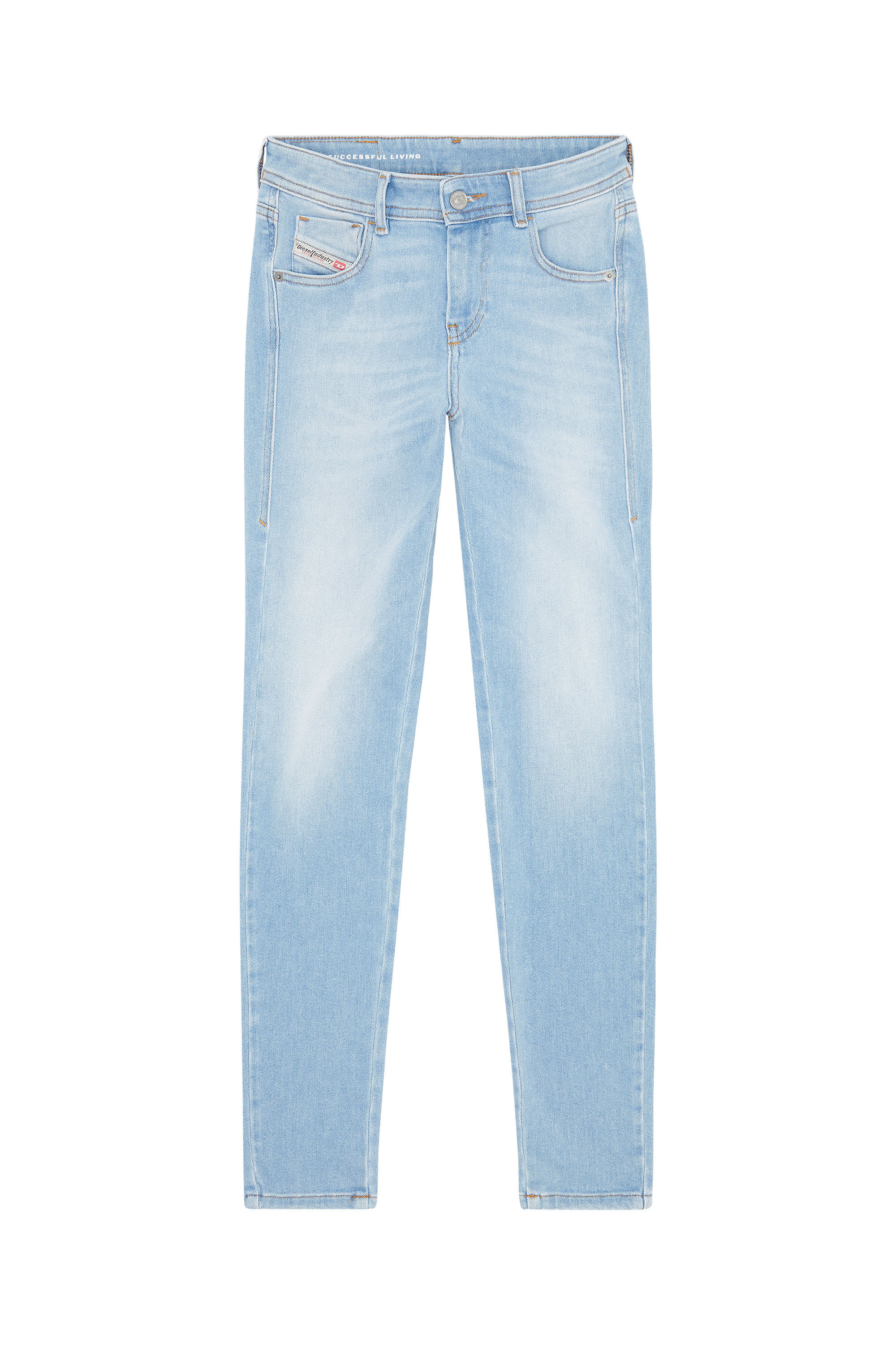 Diesel - Super skinny Jeans 2017 Slandy 09E76, Light Blue - Image 5