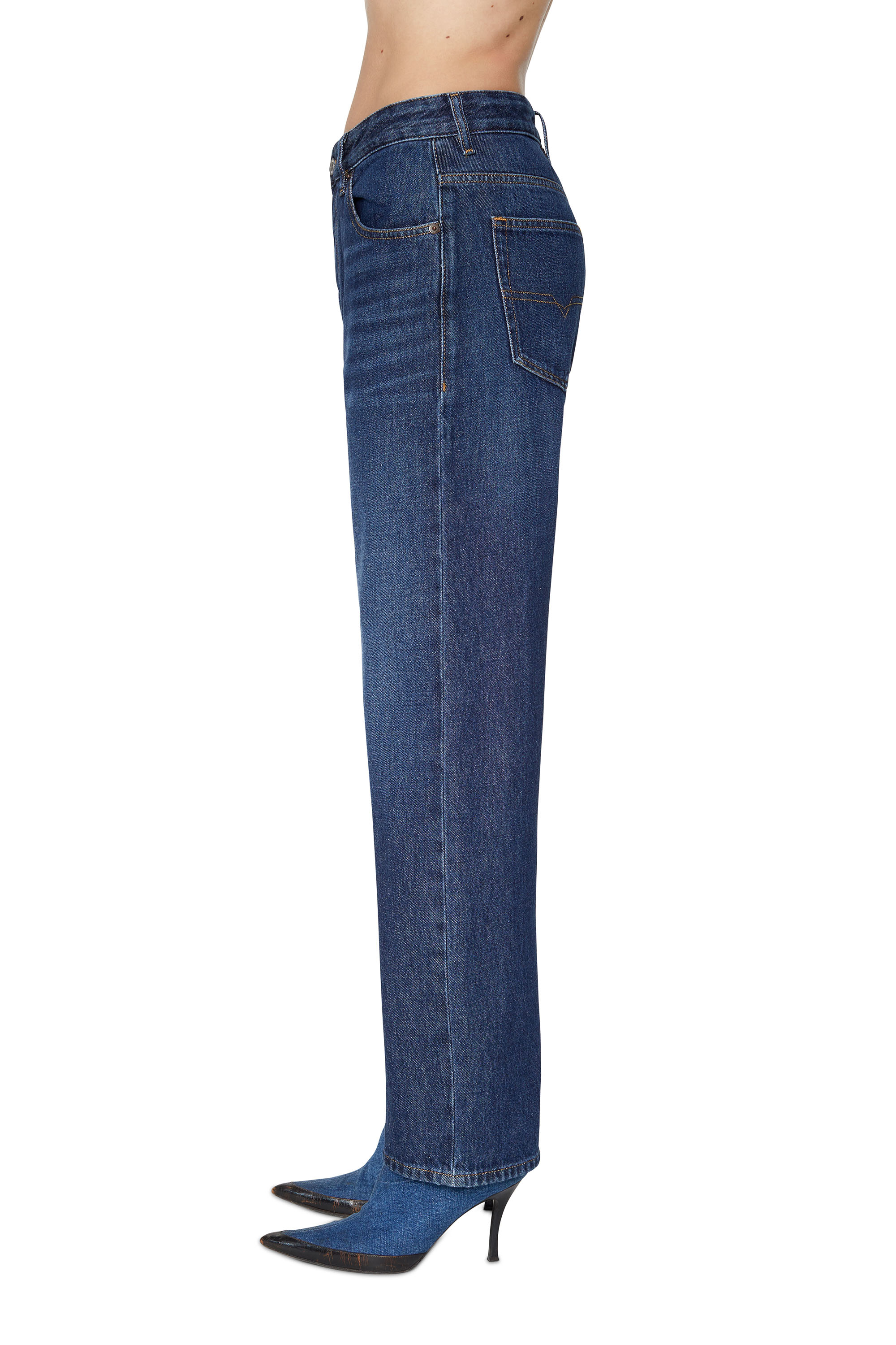 Diesel - 1999 D-Reggy 09C03 Straight Jeans, Dark Blue - Image 4