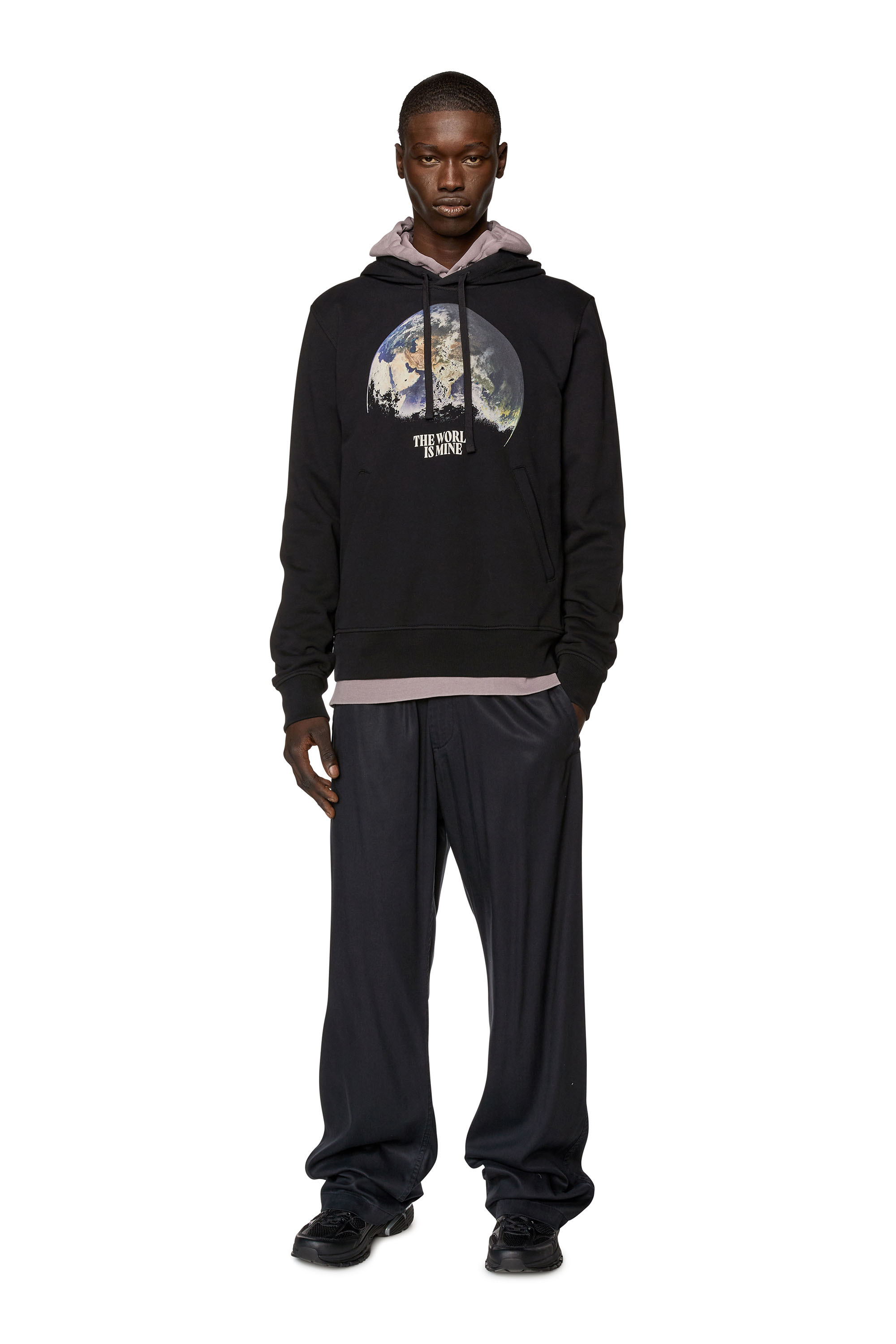 Diesel - S-GINN-WELT-HOOD, Black - Image 2