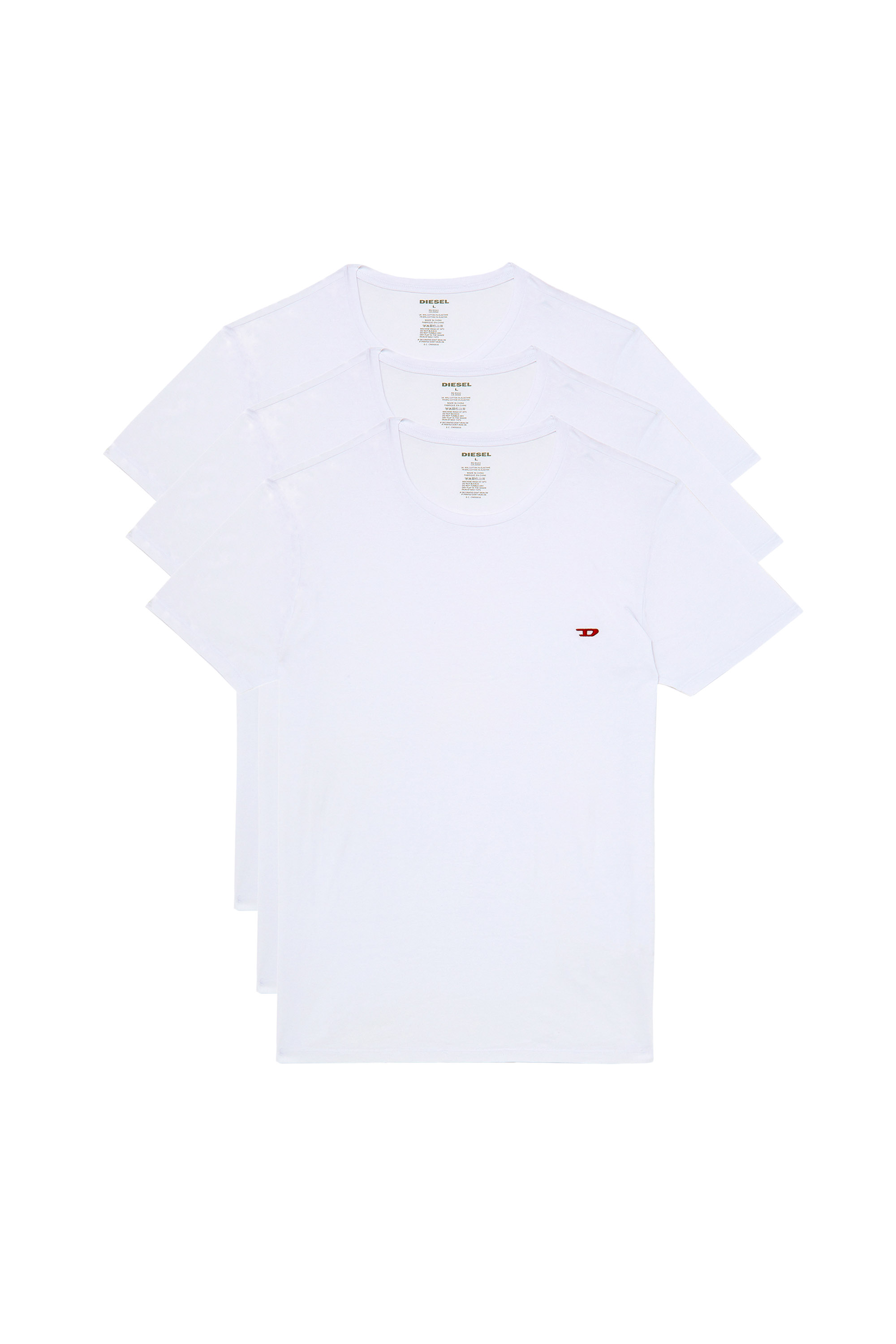 UMTEE-RANDALTHREEPAC, White - Tops
