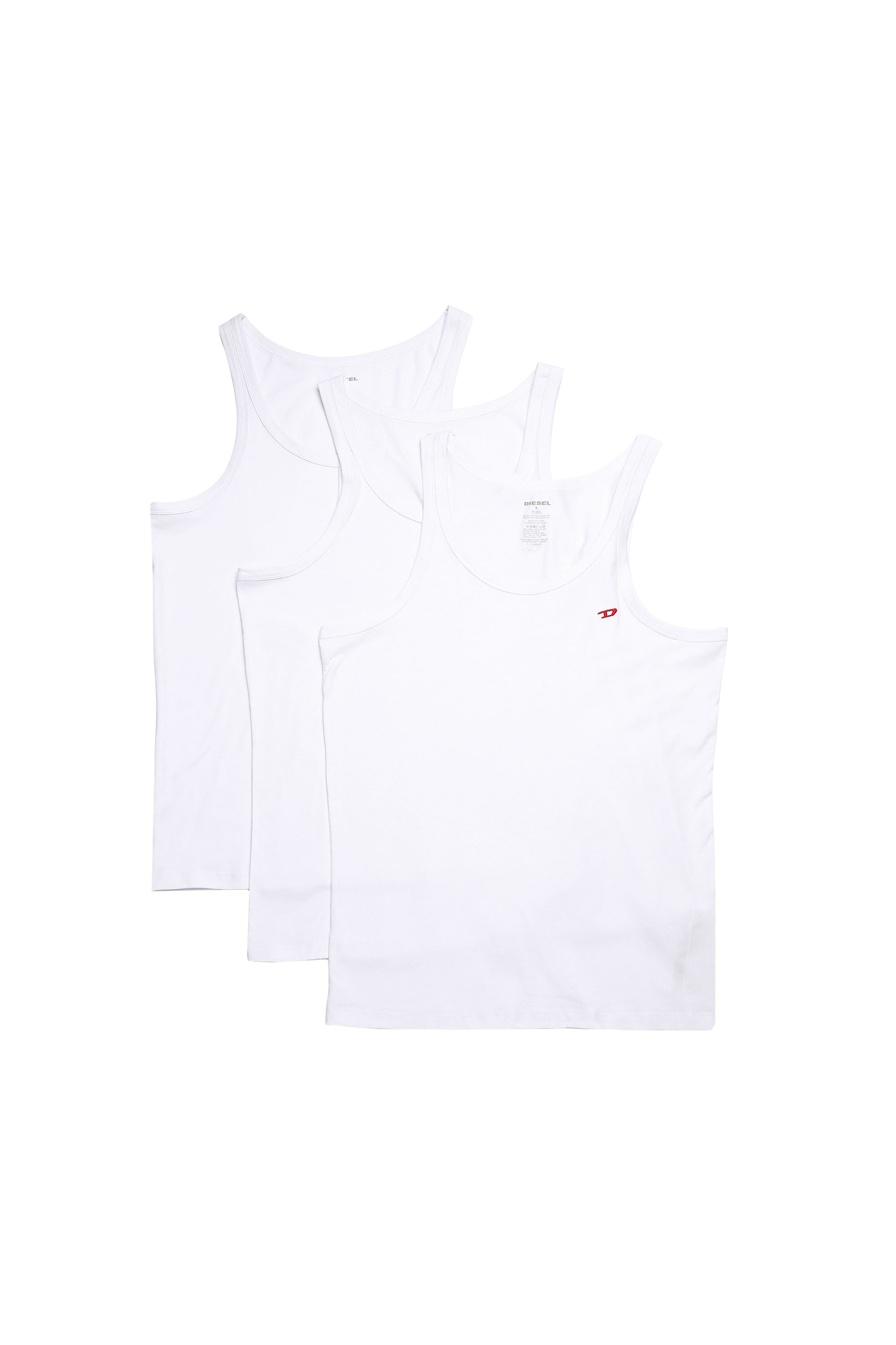UMTK-JOHNNYTHREEPACK, White - Tops