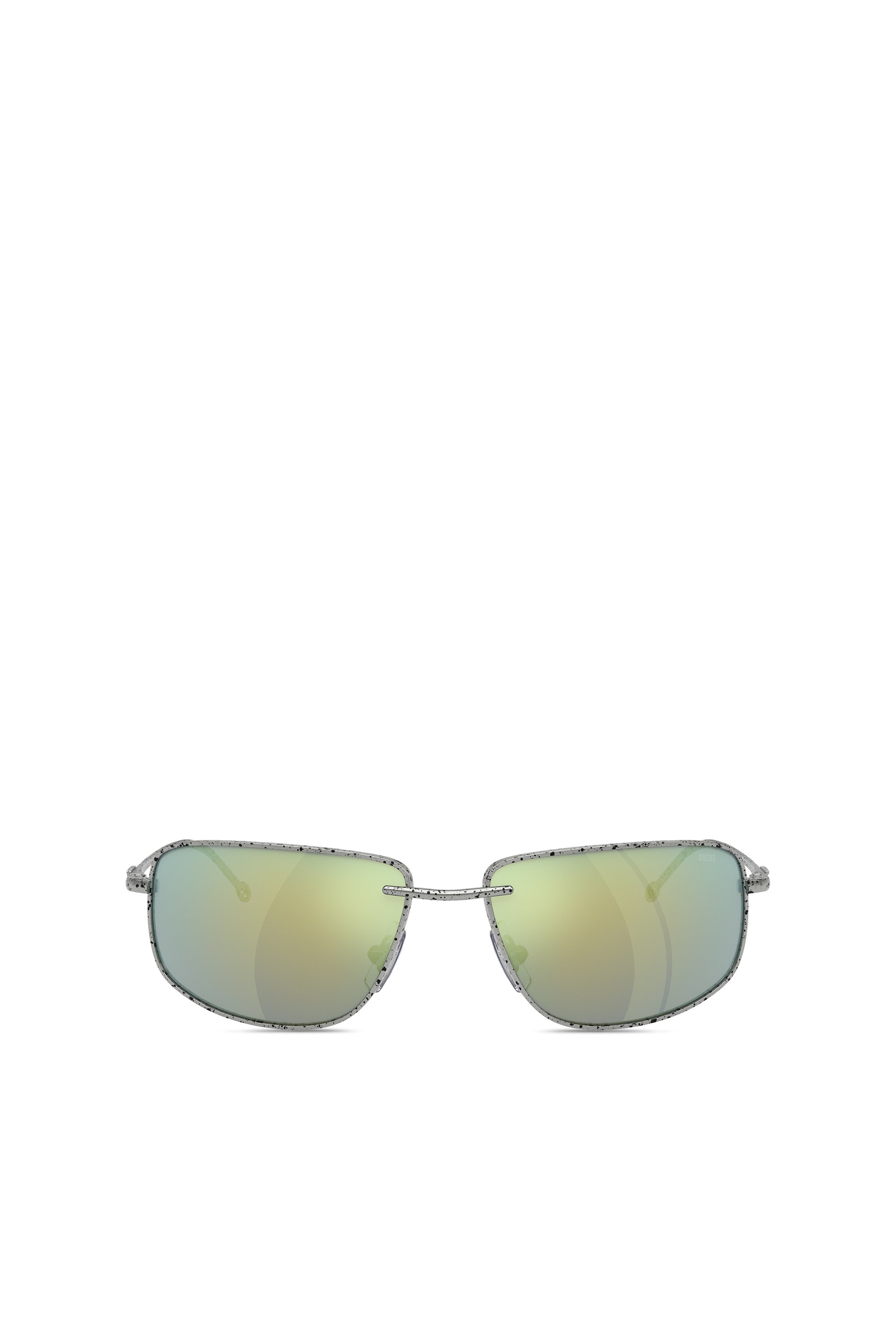 Diesel - 0DL1005, Unisex Racer shape sunglasses in metal in Multicolor - Image 2
