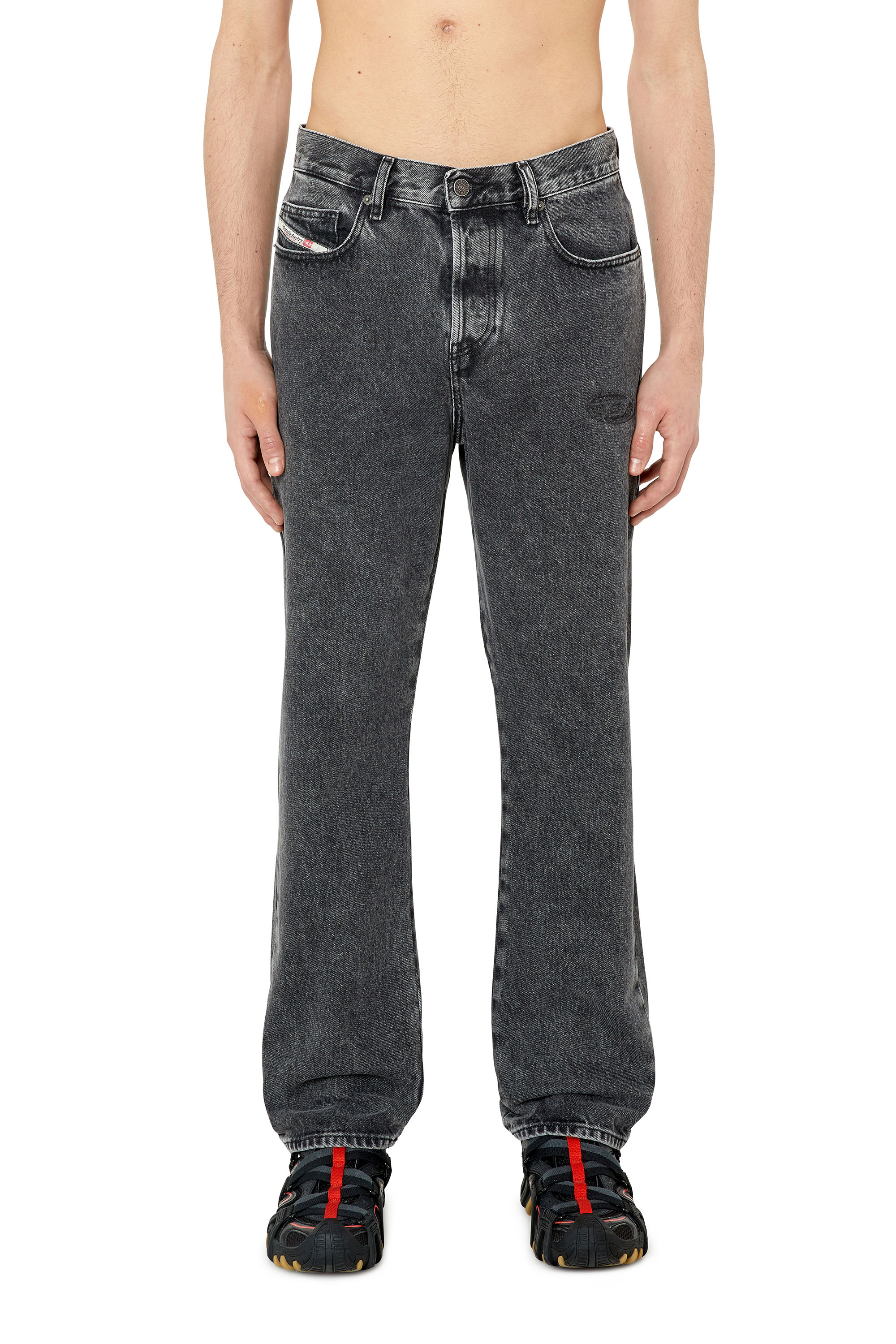 Diesel - Straight Jeans 2020 D-Viker 007N4, Black/Dark grey - Image 1