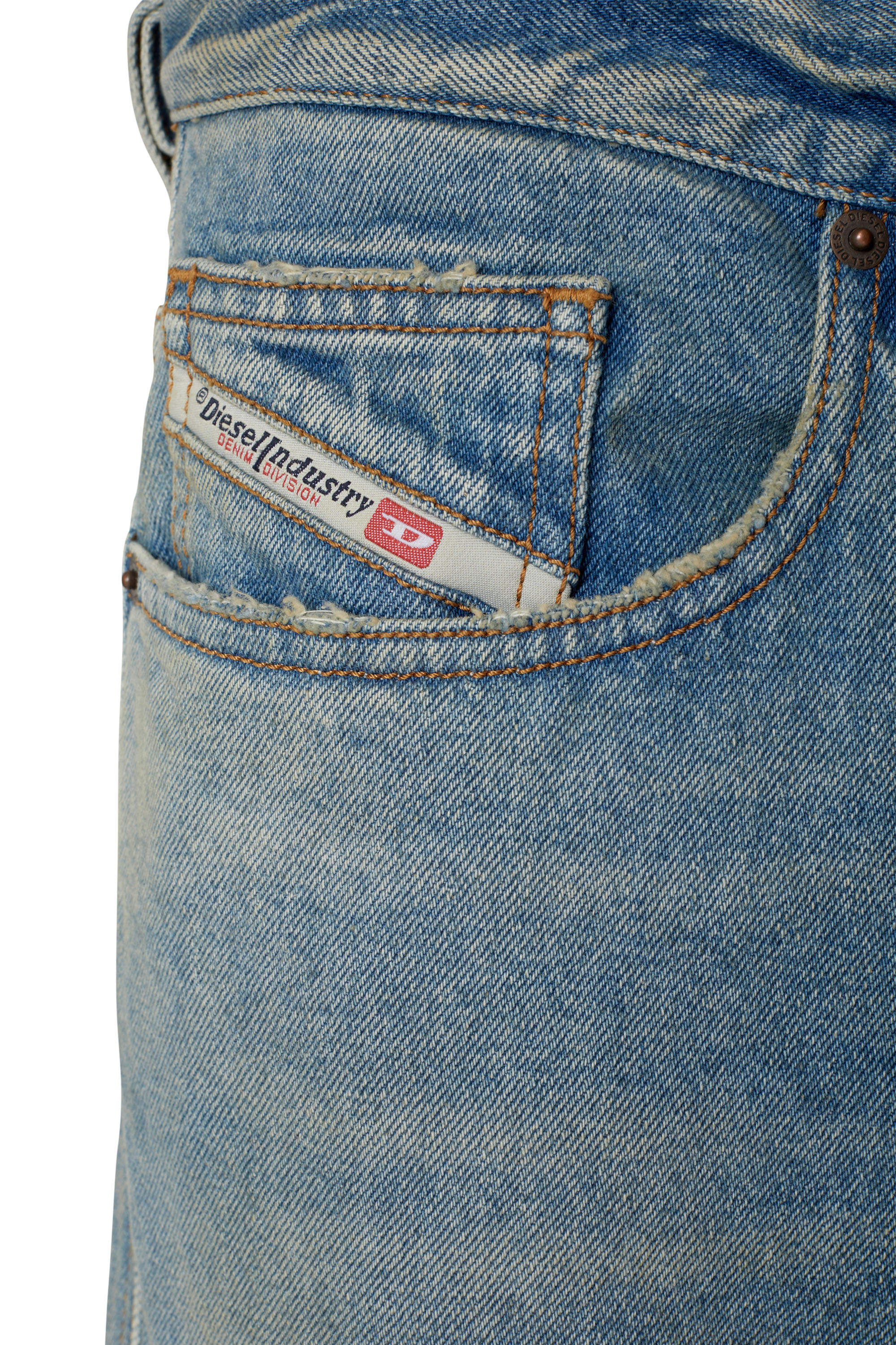 Diesel - 2010 D-Macs 09D79 Straight Jeans, Light Blue - Image 3