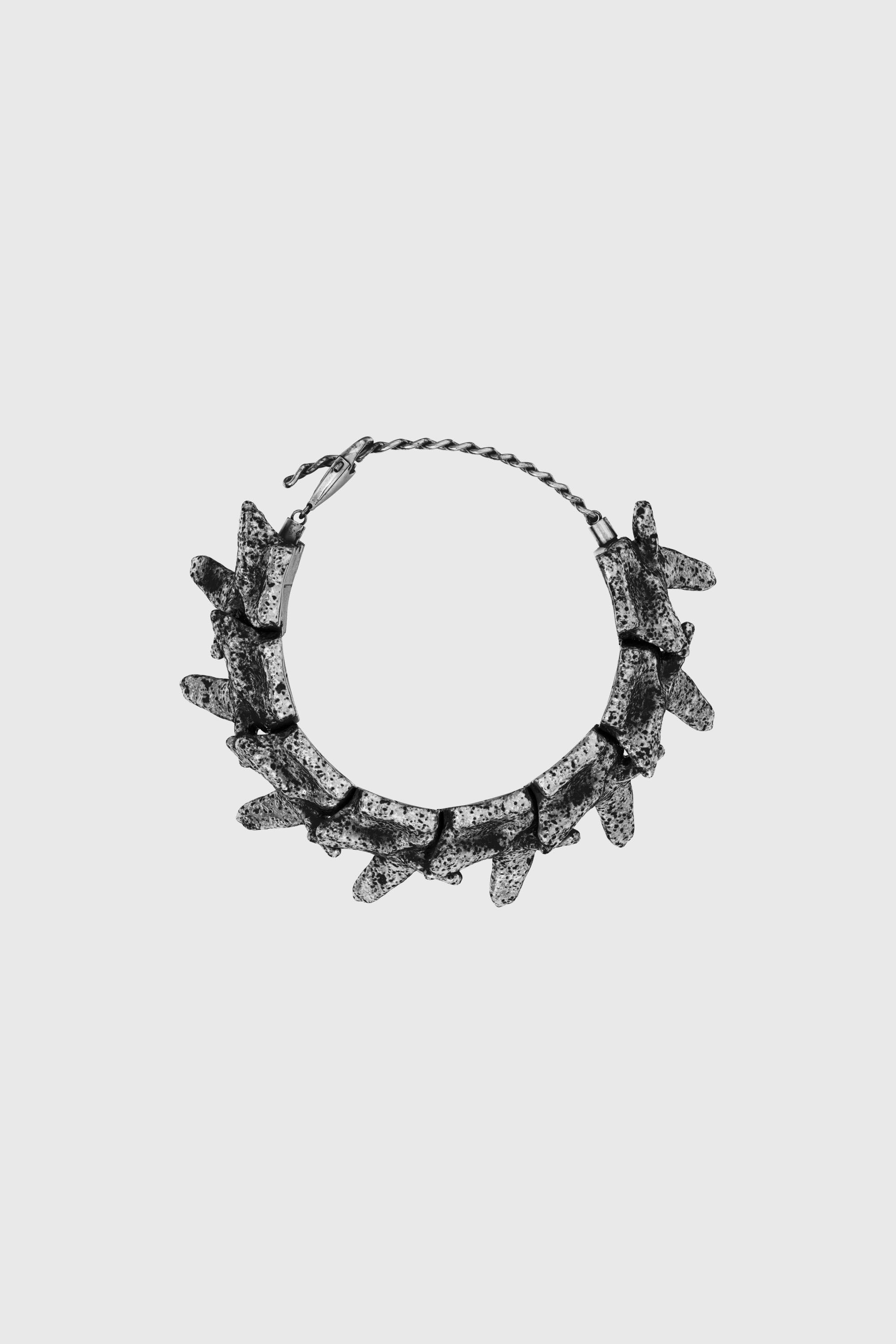 Silver-tone components bracelet