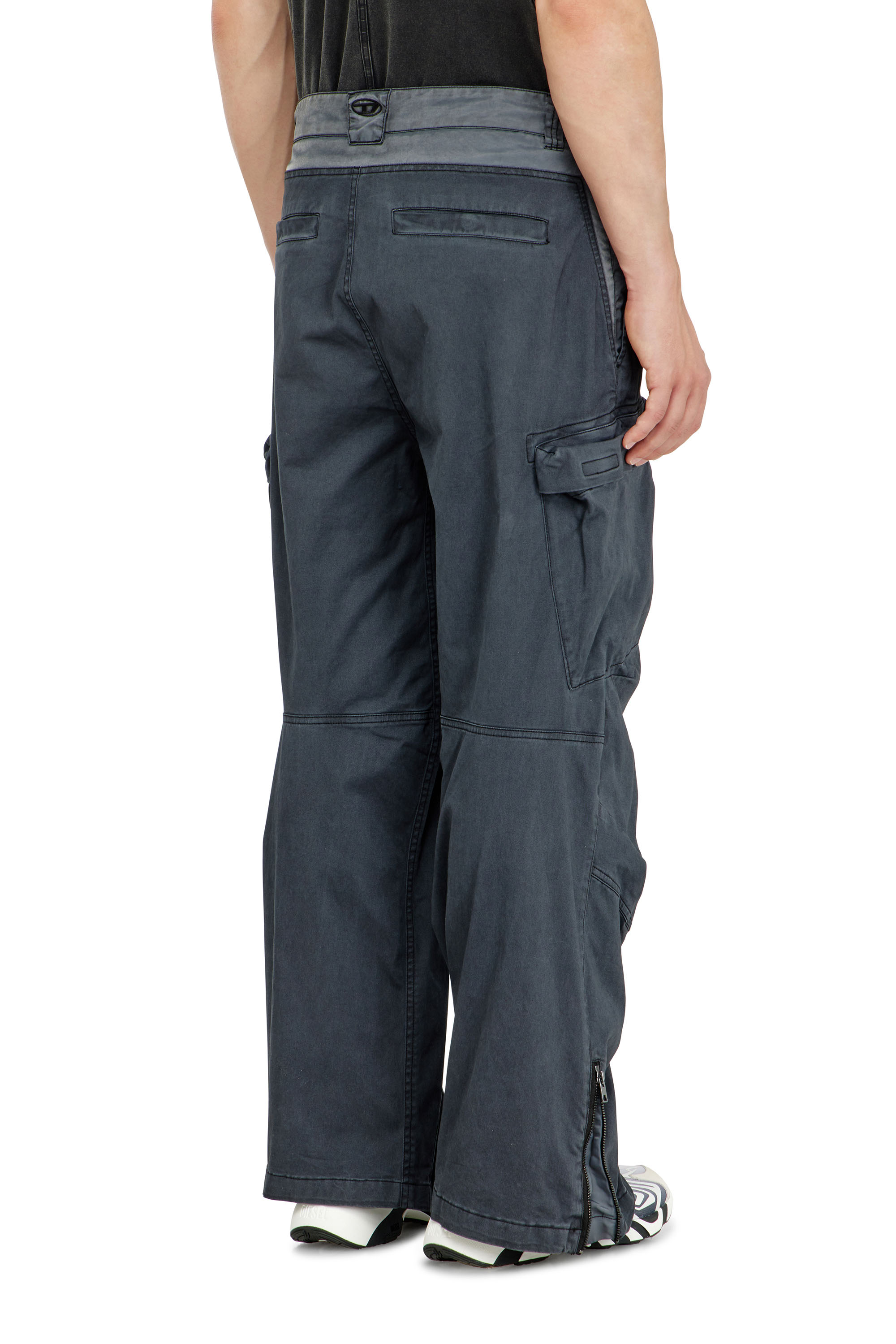 Diesel - P-DELLS, Man's Cargo pants in cotton and nylon in null - 3