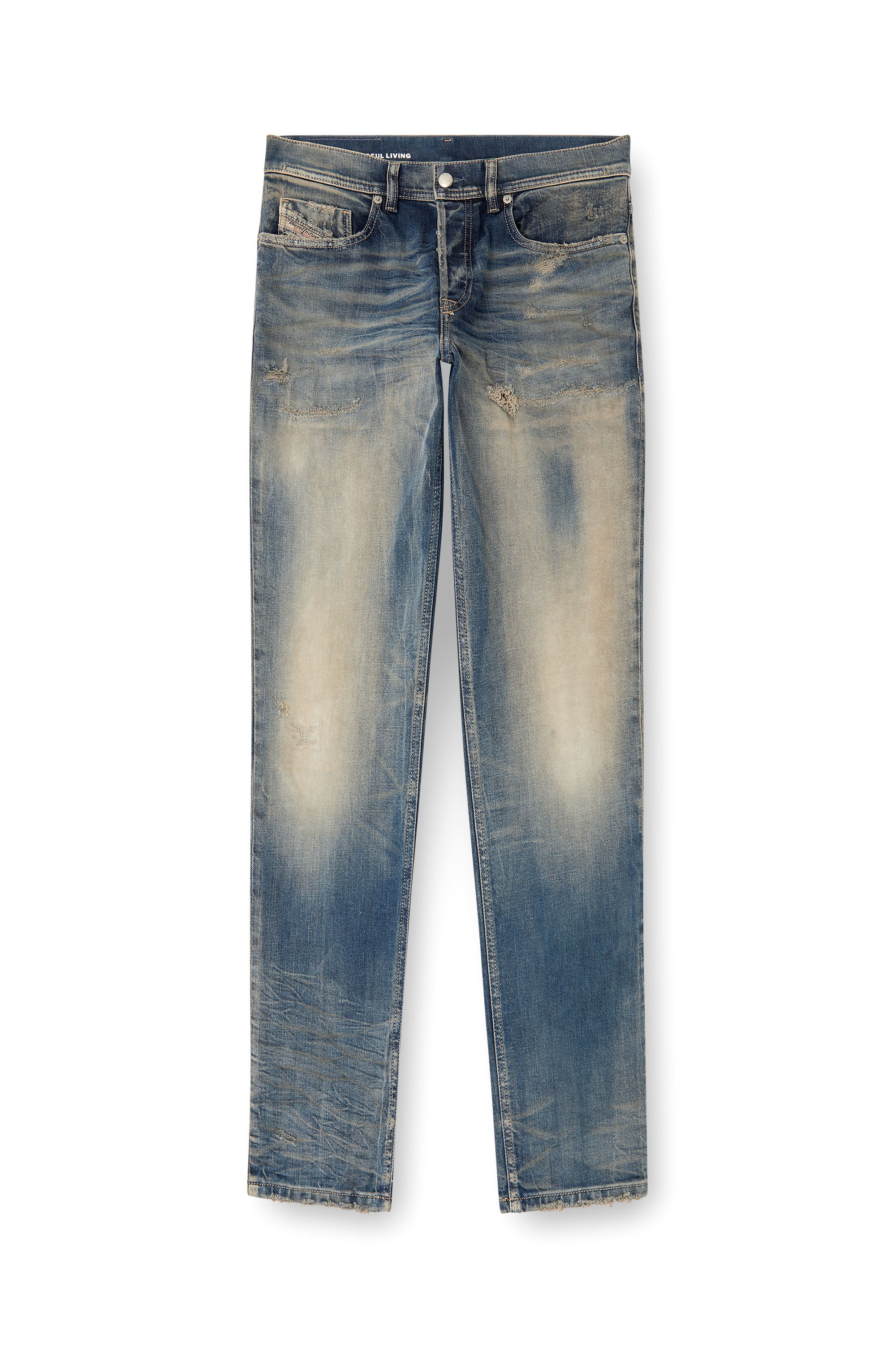 Diesel - Man's Regular Jeans 2023 D-Finitive 09M18, Medium blue - 2