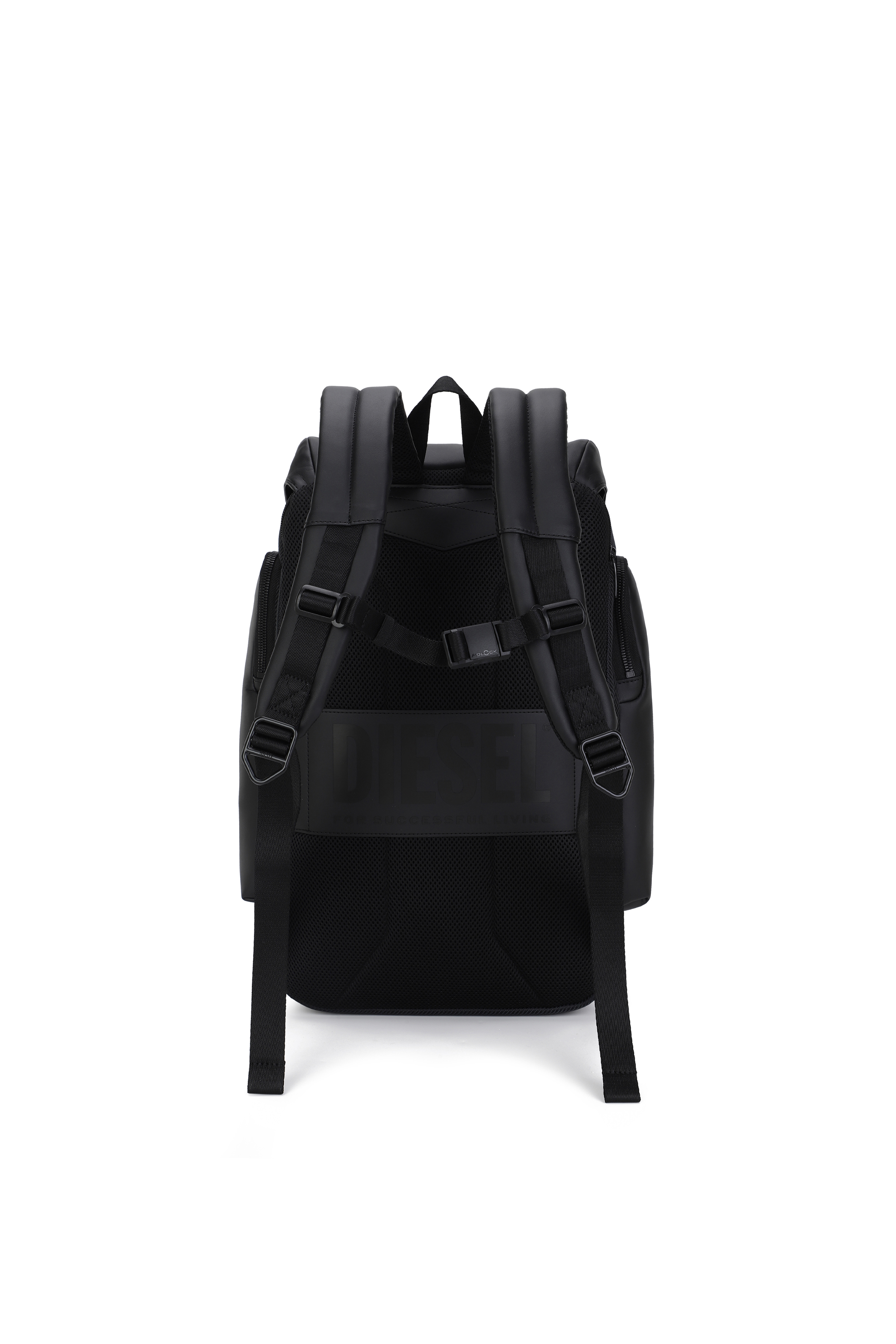 Diesel - DIESEL CARBON FIBER BACKPACK-BLACK  DSB0, Unisex's Functional business backpack in Black - 2