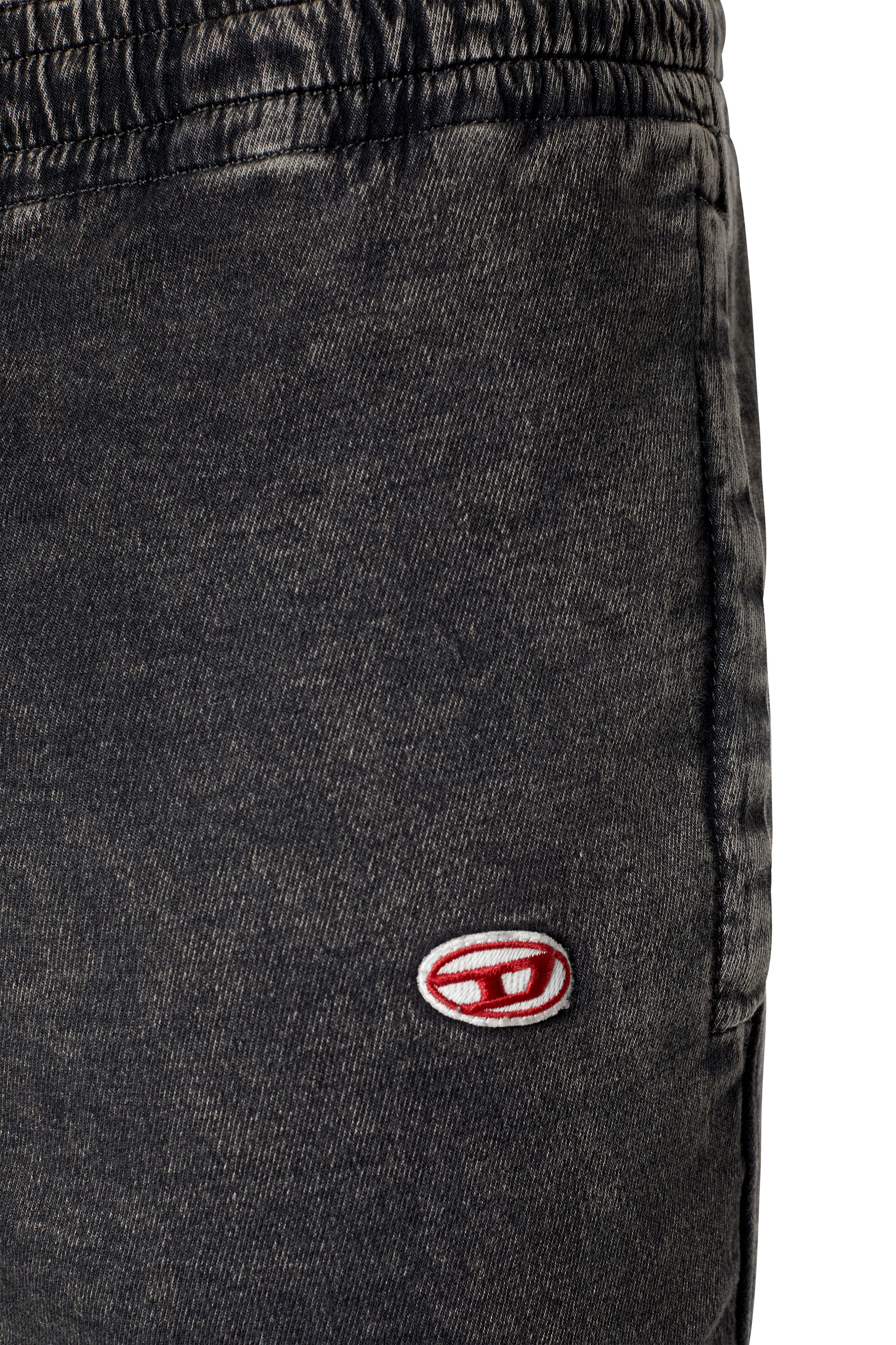 Diesel - D-Lab Track Denim 069ZF Tapered, Black/Dark grey - Image 3