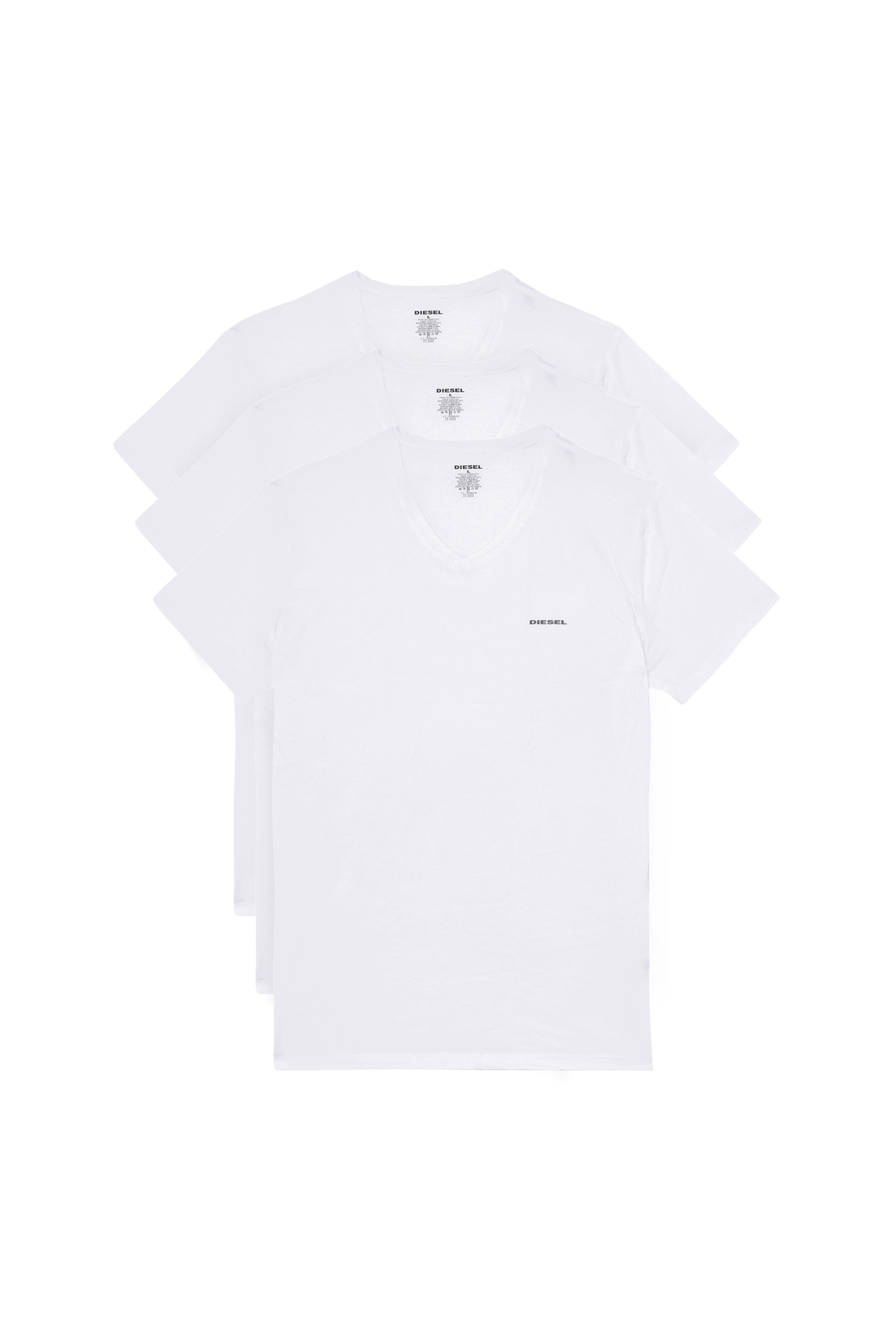 UMTEE-JAKE-VTHREEPAC, White - Tops