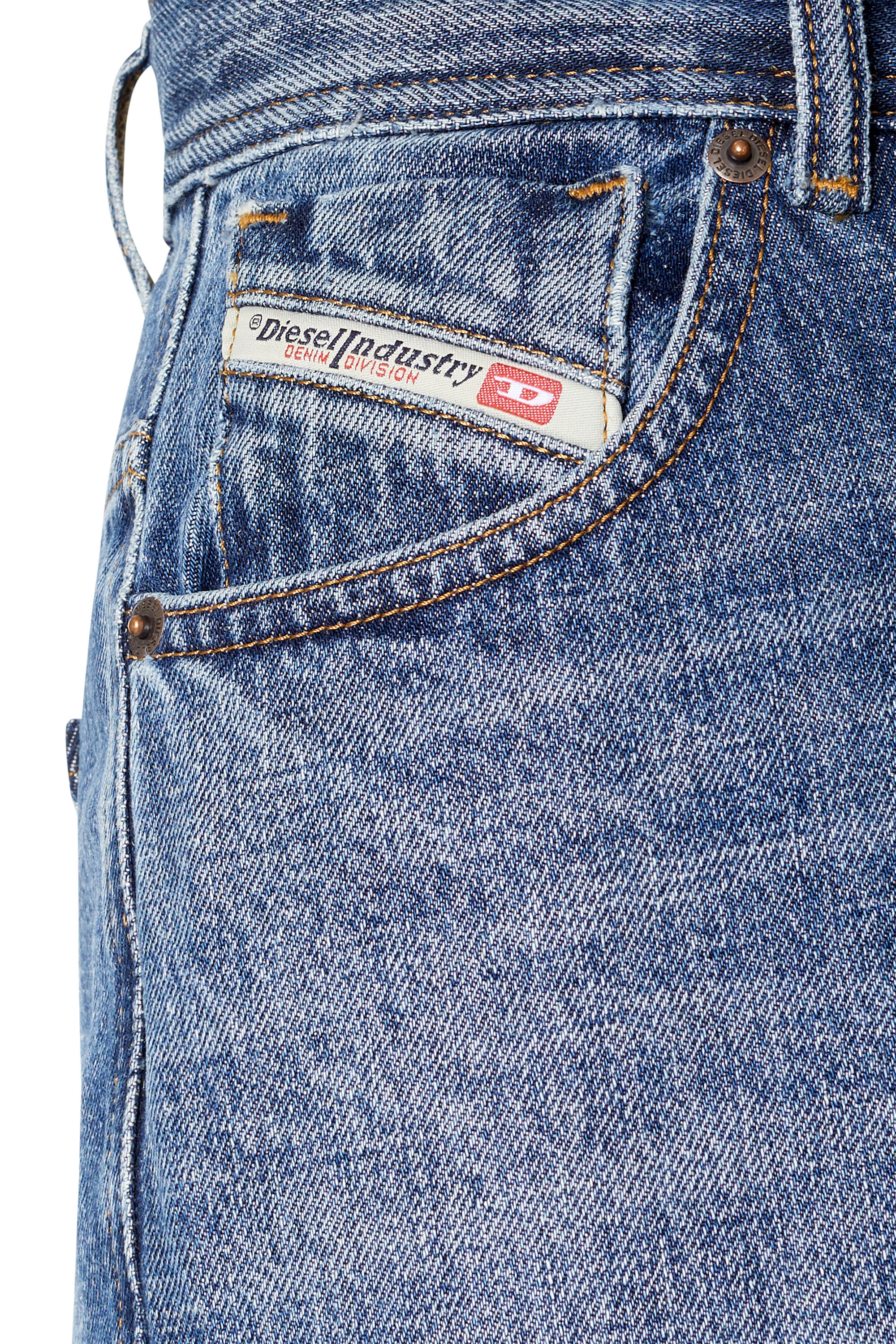 Diesel - 1956 D-Tulip 007C2 Straight Jeans, Medium blue - Image 3