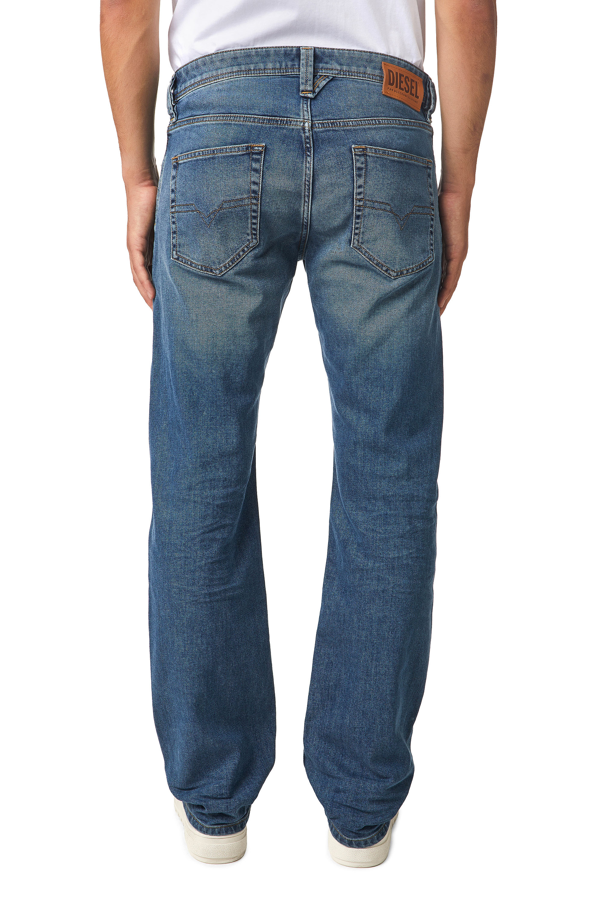 Diesel - Straight Jeans Larkee 009EI, Medium blue - Image 2