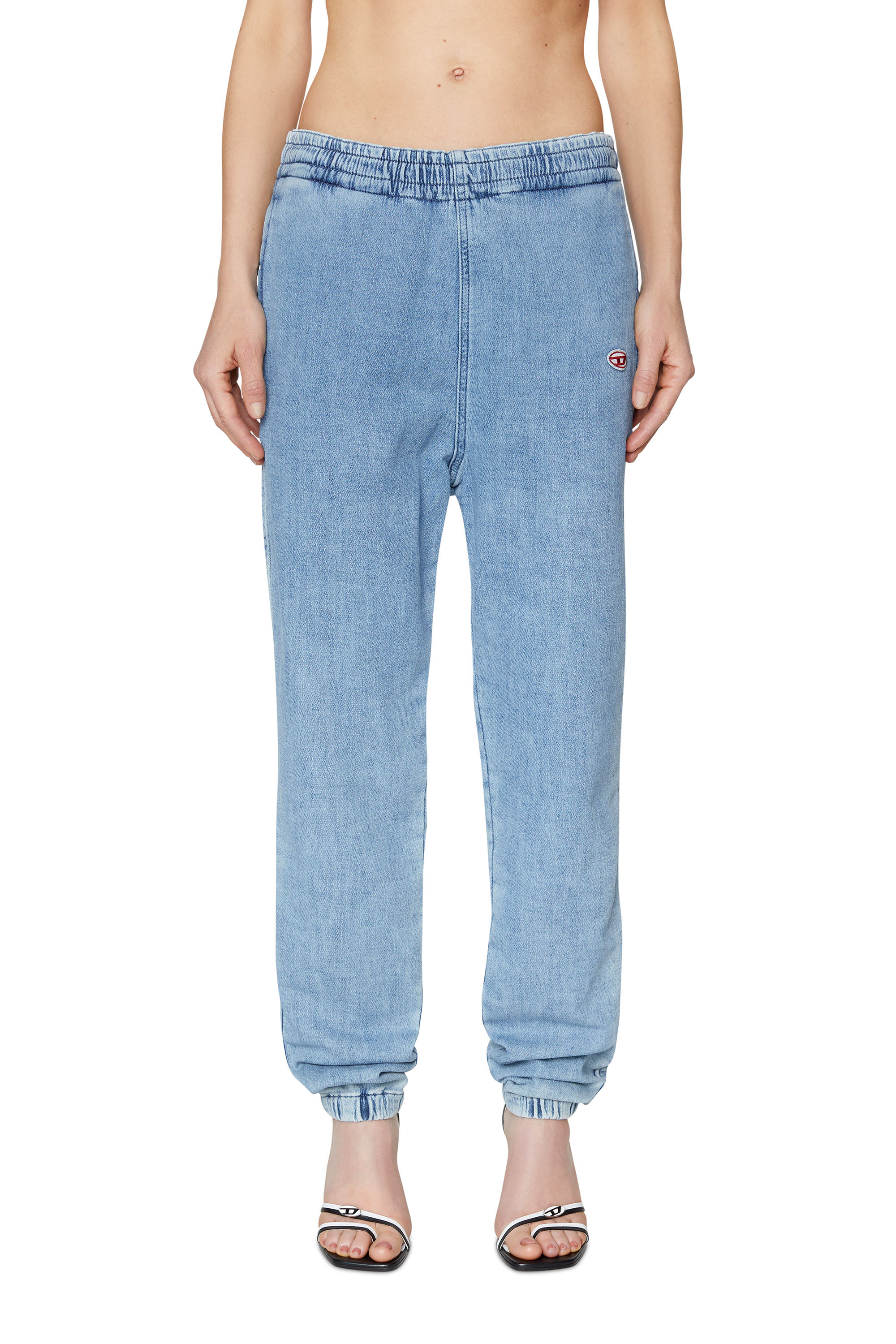 Diesel - D-Lab Track Denim 09D01 Tapered, Light Blue - Image 1