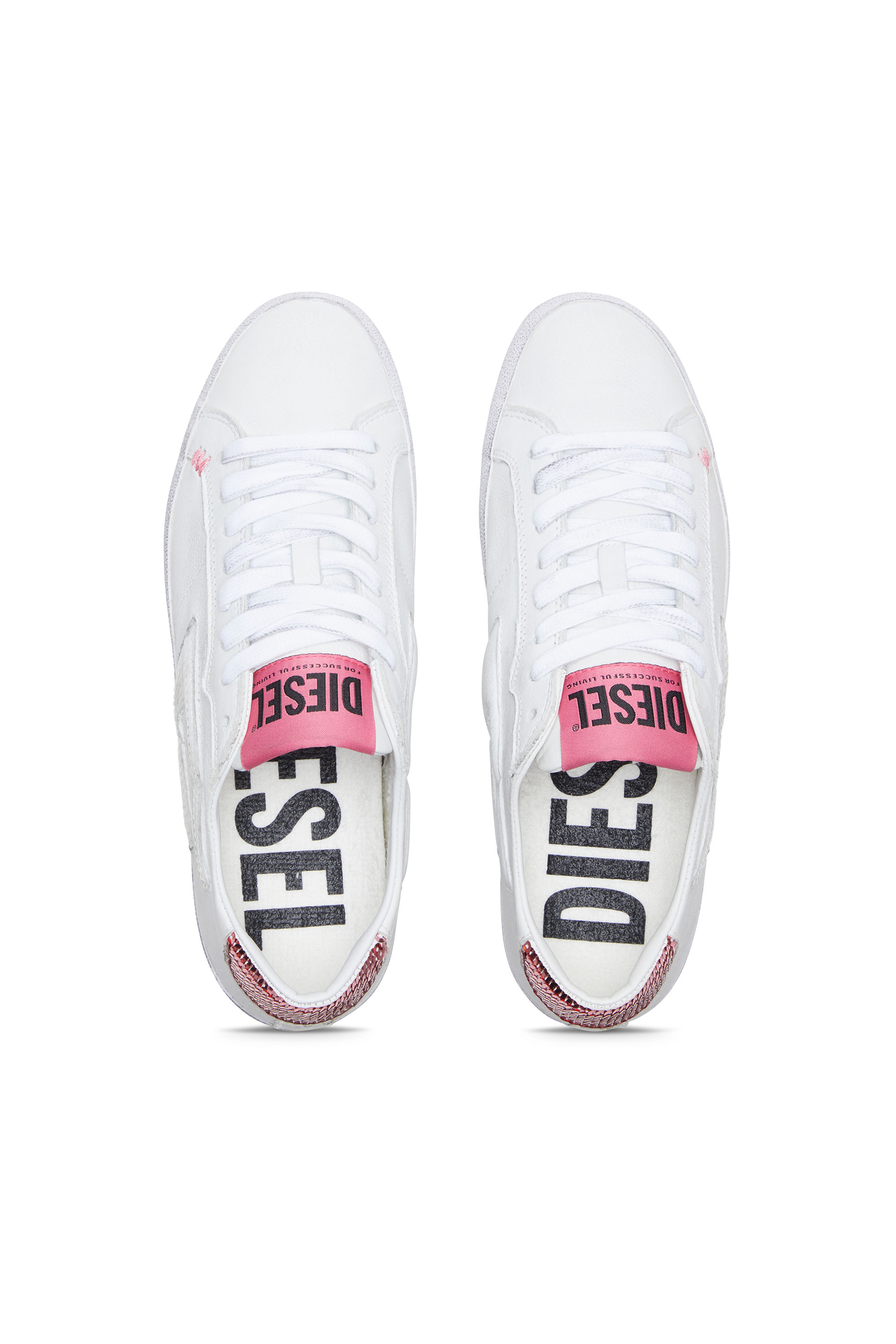 Diesel - S-LEROJI LOW X, White/Pink - Image 5