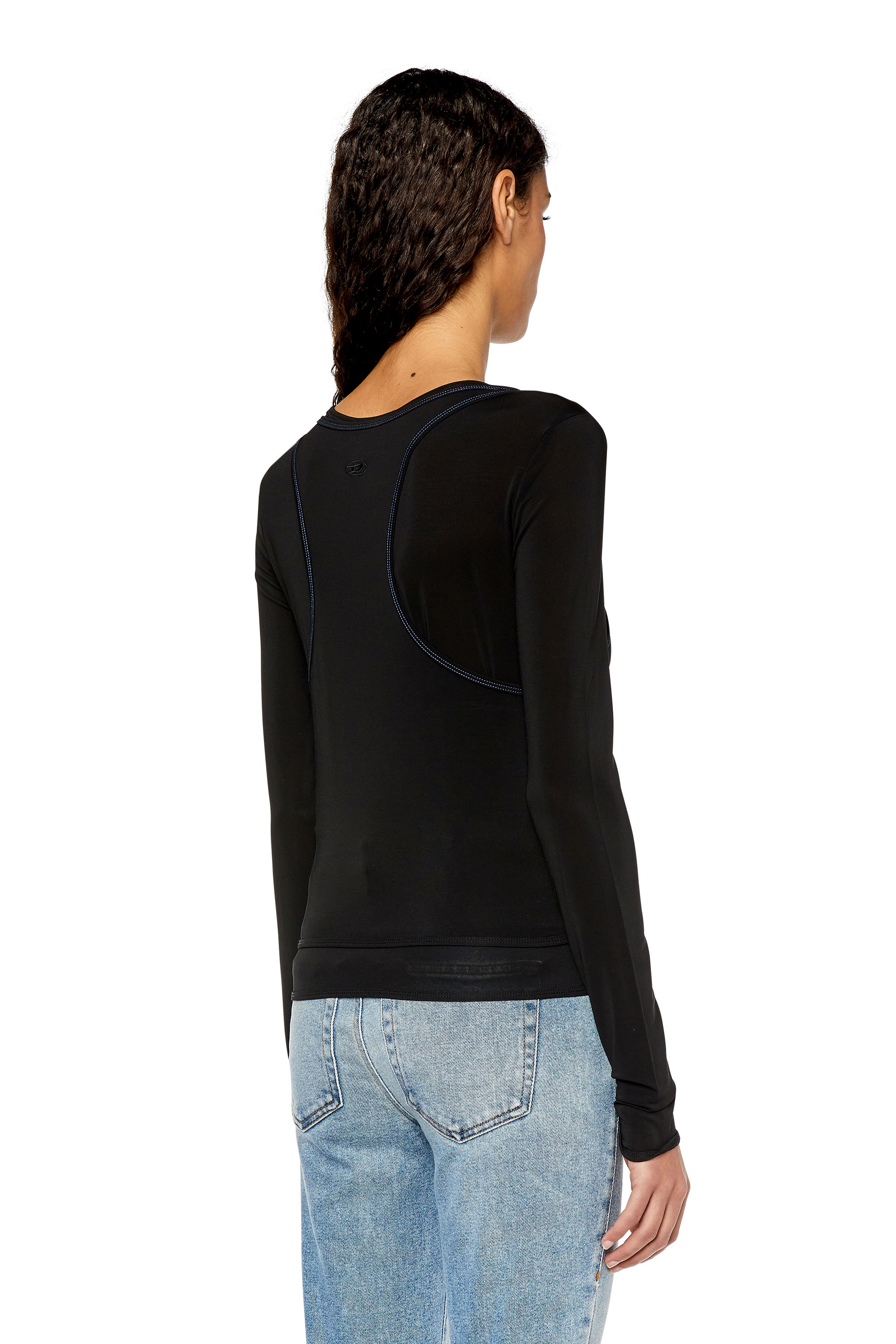 Diesel - T-OLAY, Black - Image 4
