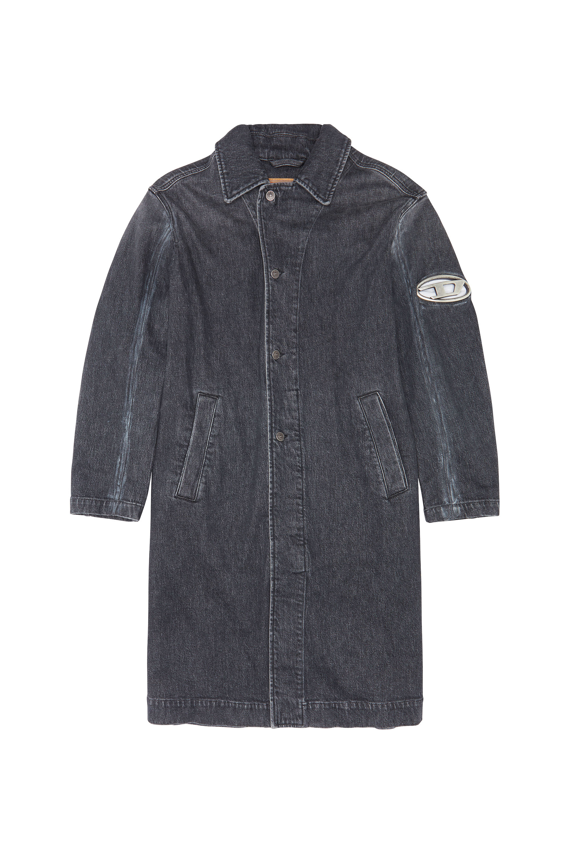 Diesel - D-ROKU-LONG-FSC1, Black/Dark grey - Image 2