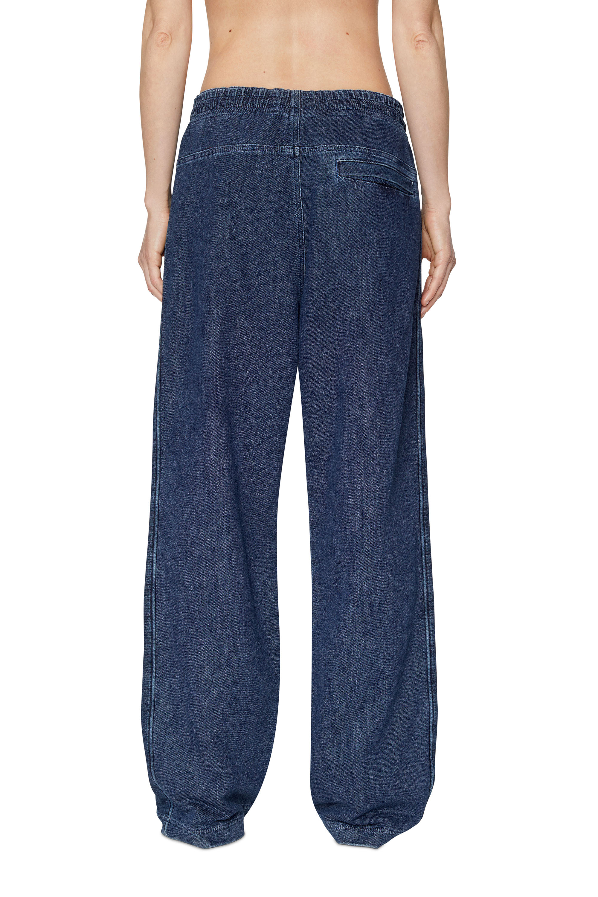 Diesel - D-Martians Track Denim 09C30 Straight, Dark Blue - Image 2