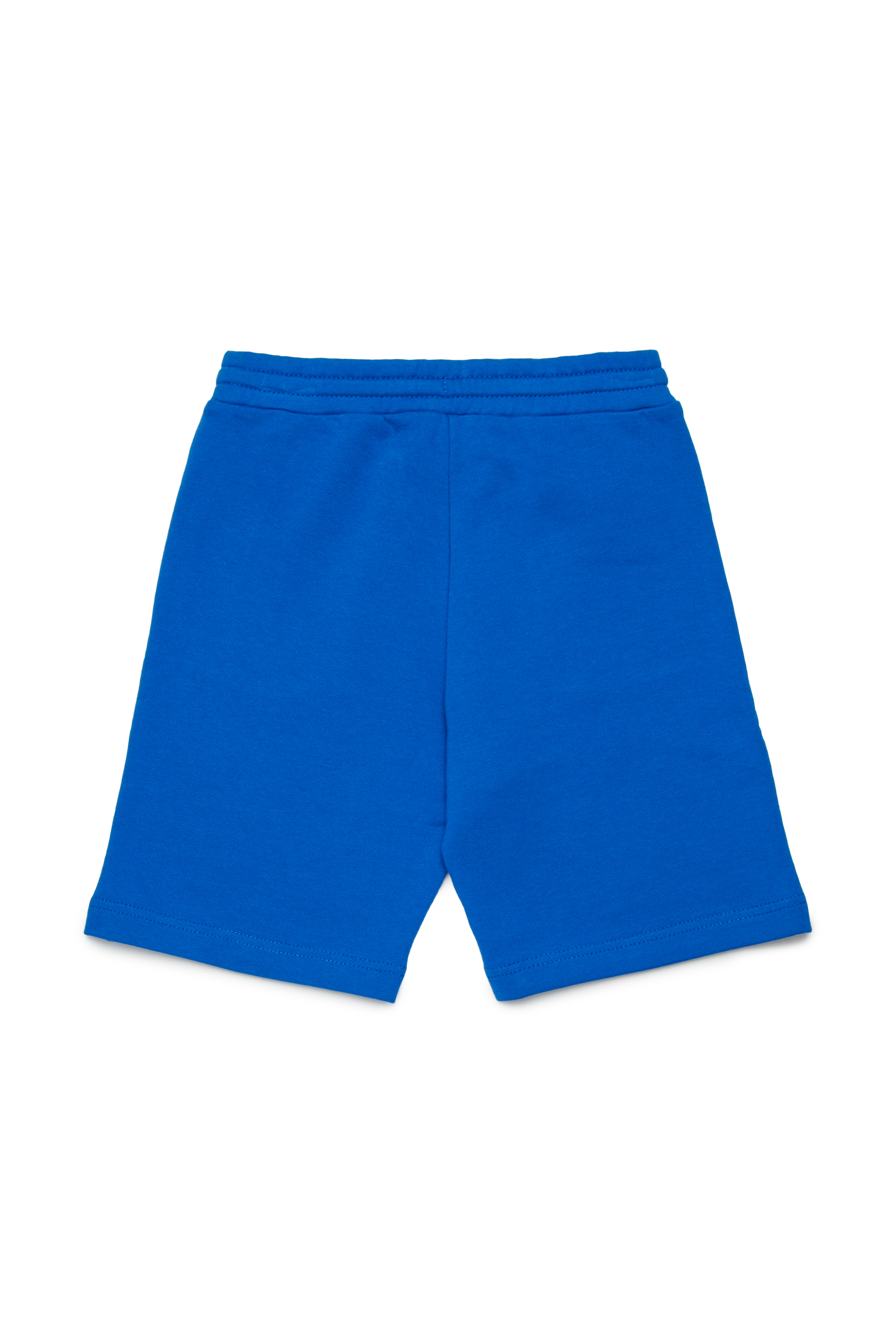 Diesel - PBASESHORT, Man's Sweat shorts with dégradé logo in Blue - 2