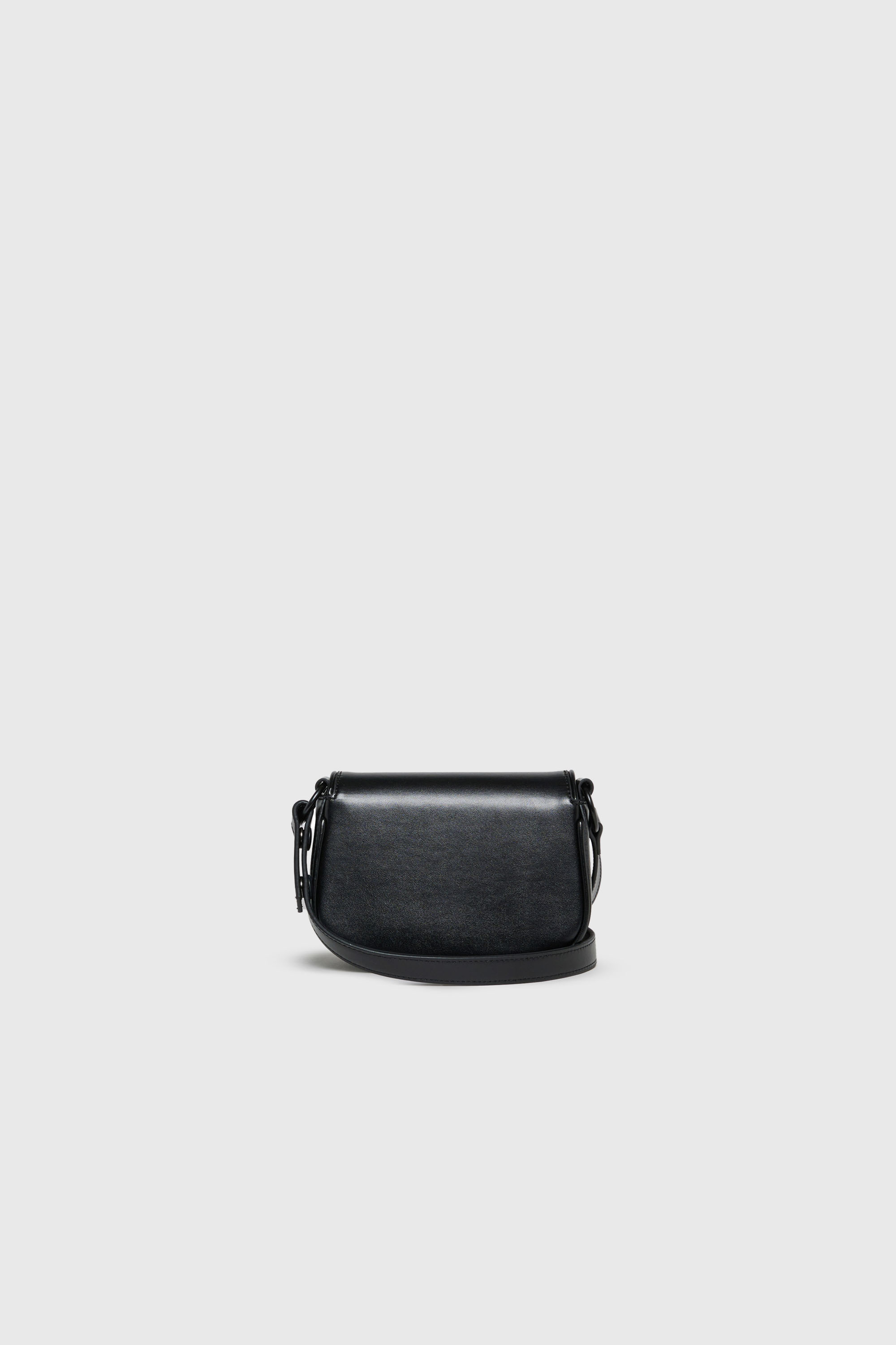 Diesel - WIRT, Woman's WIRT - Crossbody bag with embossed Oval D logo in Black - 2
