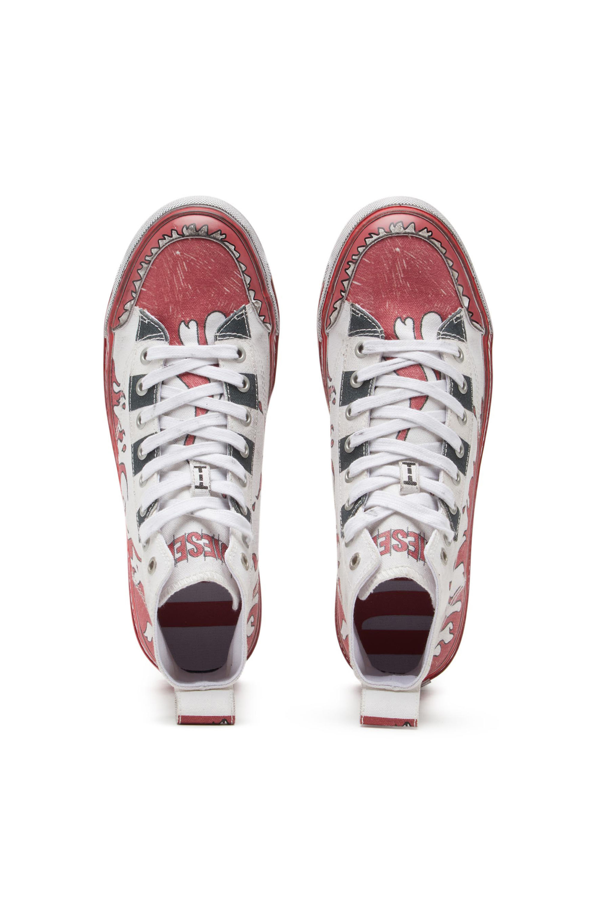 Diesel - S-ATHOS MID W, White/Red - Image 5