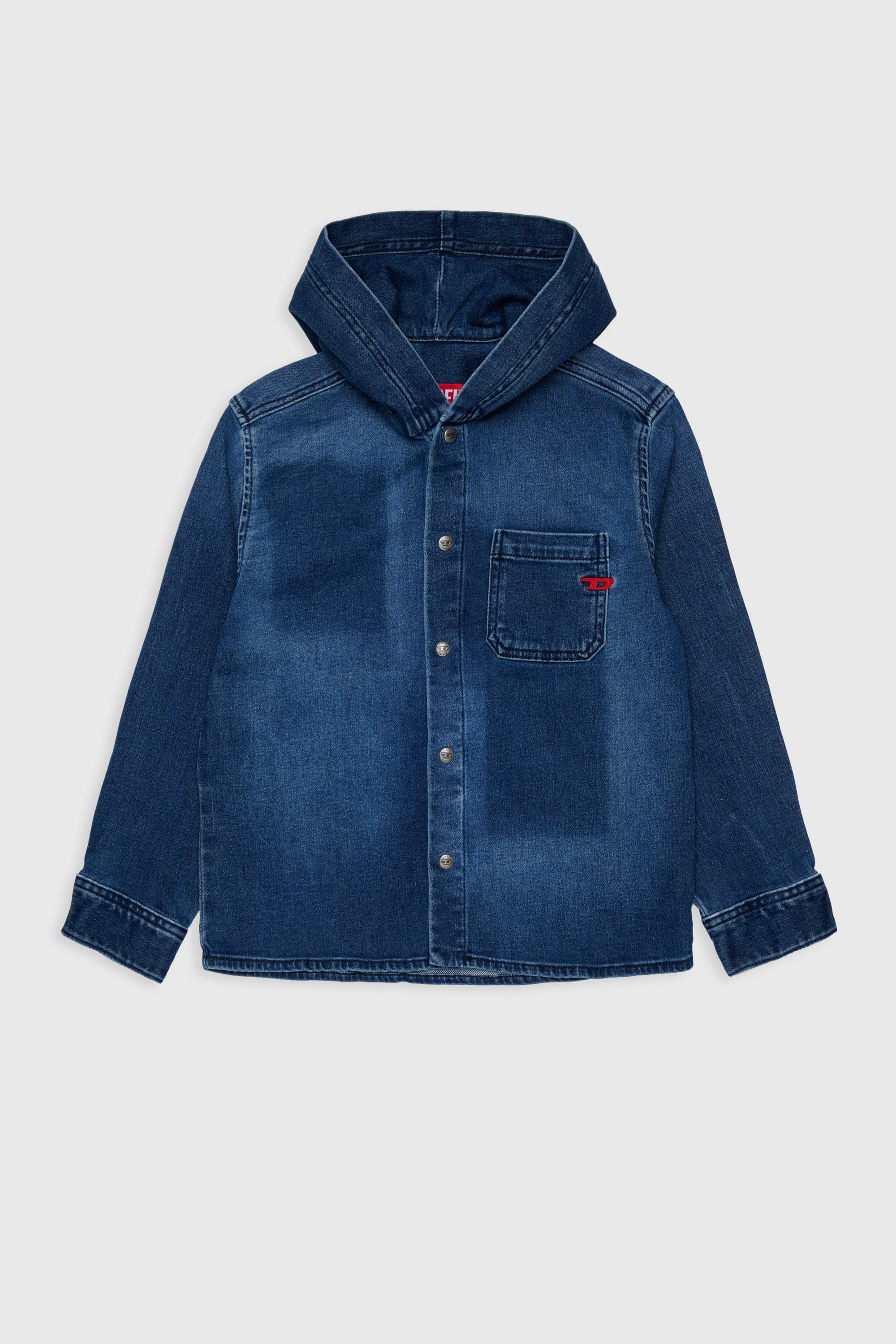Hooded shirt in shadow-effect JoggJeans