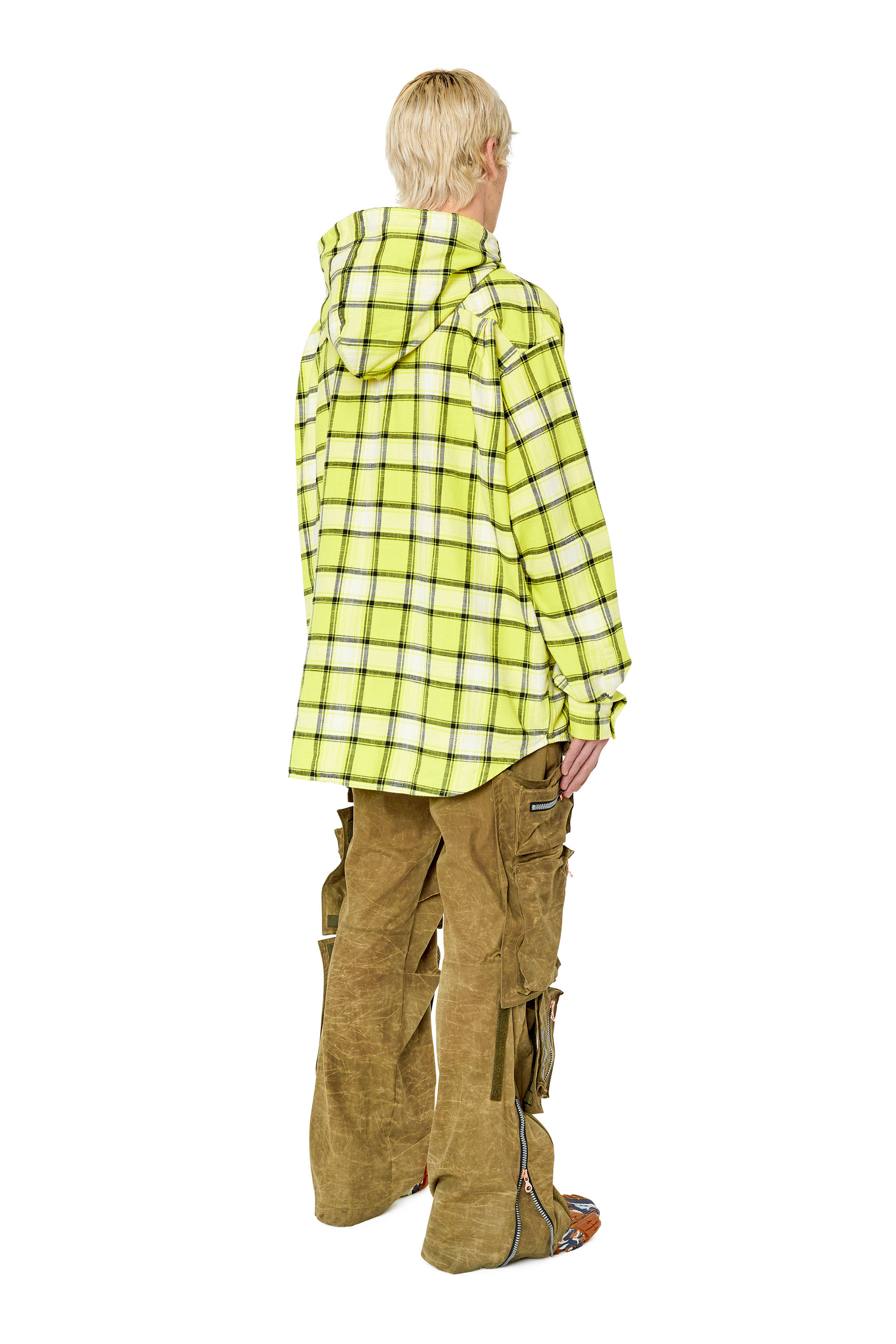 Diesel - S-DEWNY-HOOD, White/Green - Image 4