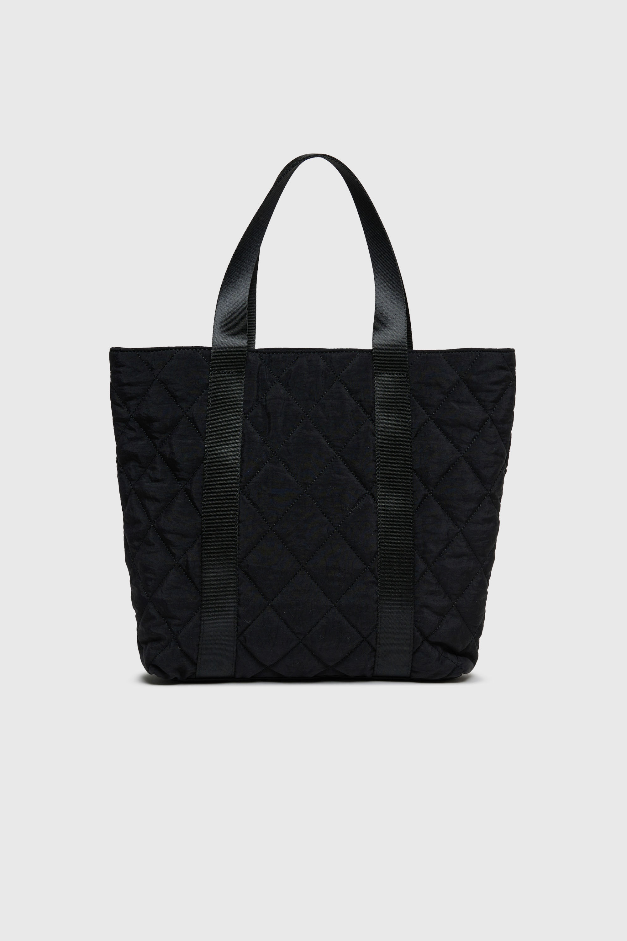 Diesel - WMONTY, Woman's WMONTY - Tote bag in quilted nylon in Black - 2