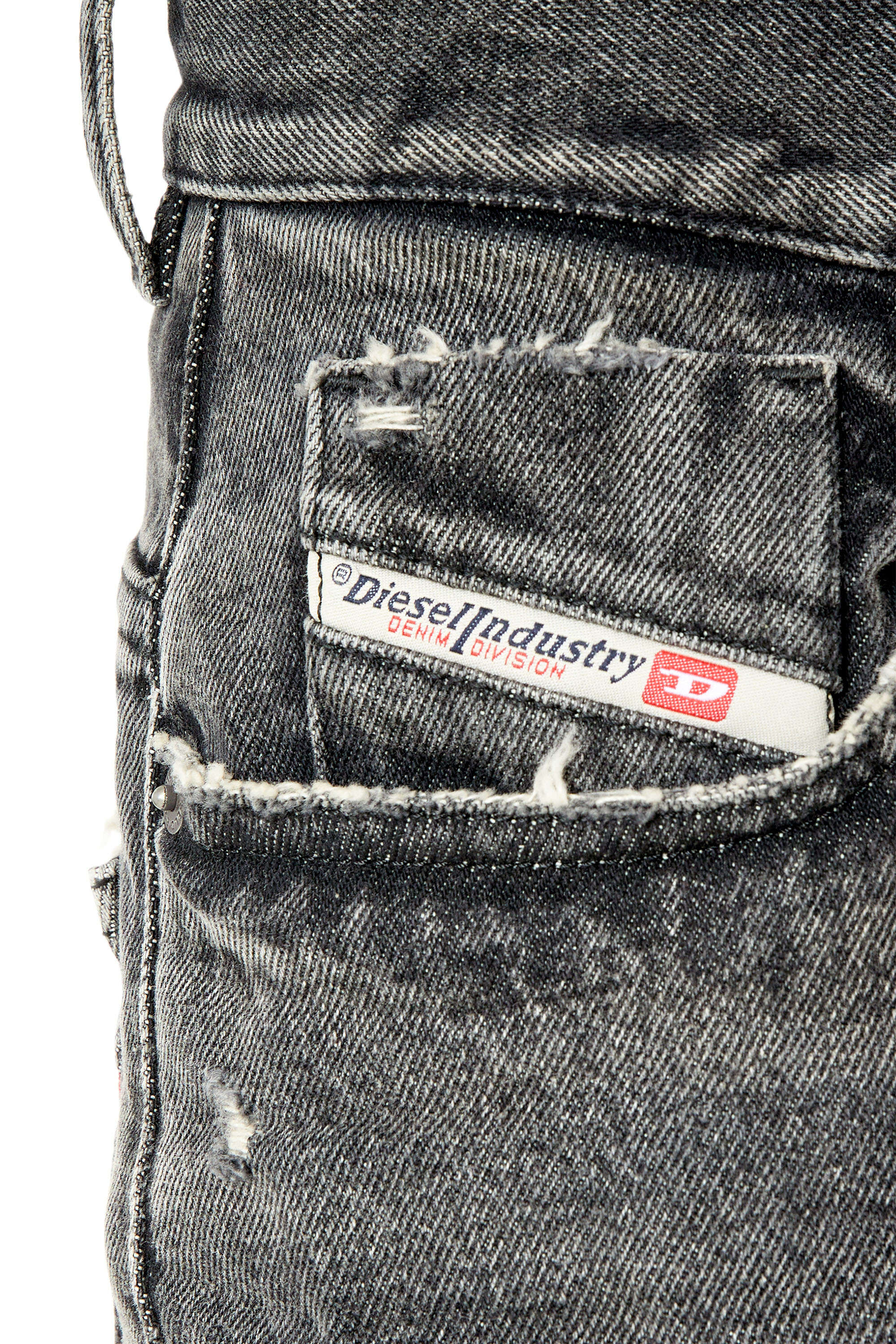 Diesel - Bootcut and Flare Jeans 2000 Widee 007K8, Black/Dark grey - Image 3