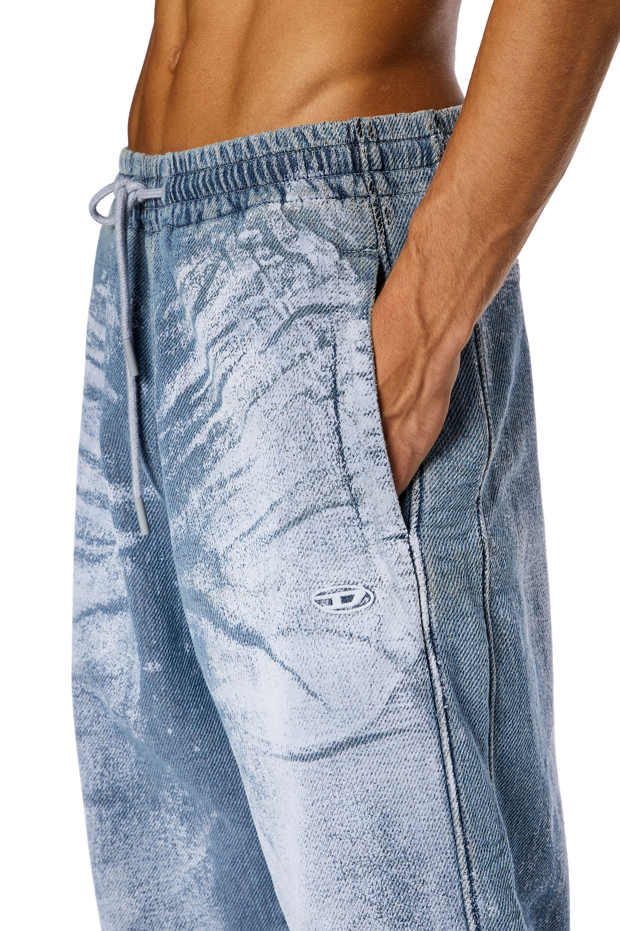 Diesel - Straight Jeans D-Martia 068JK, Light Blue - Image 3