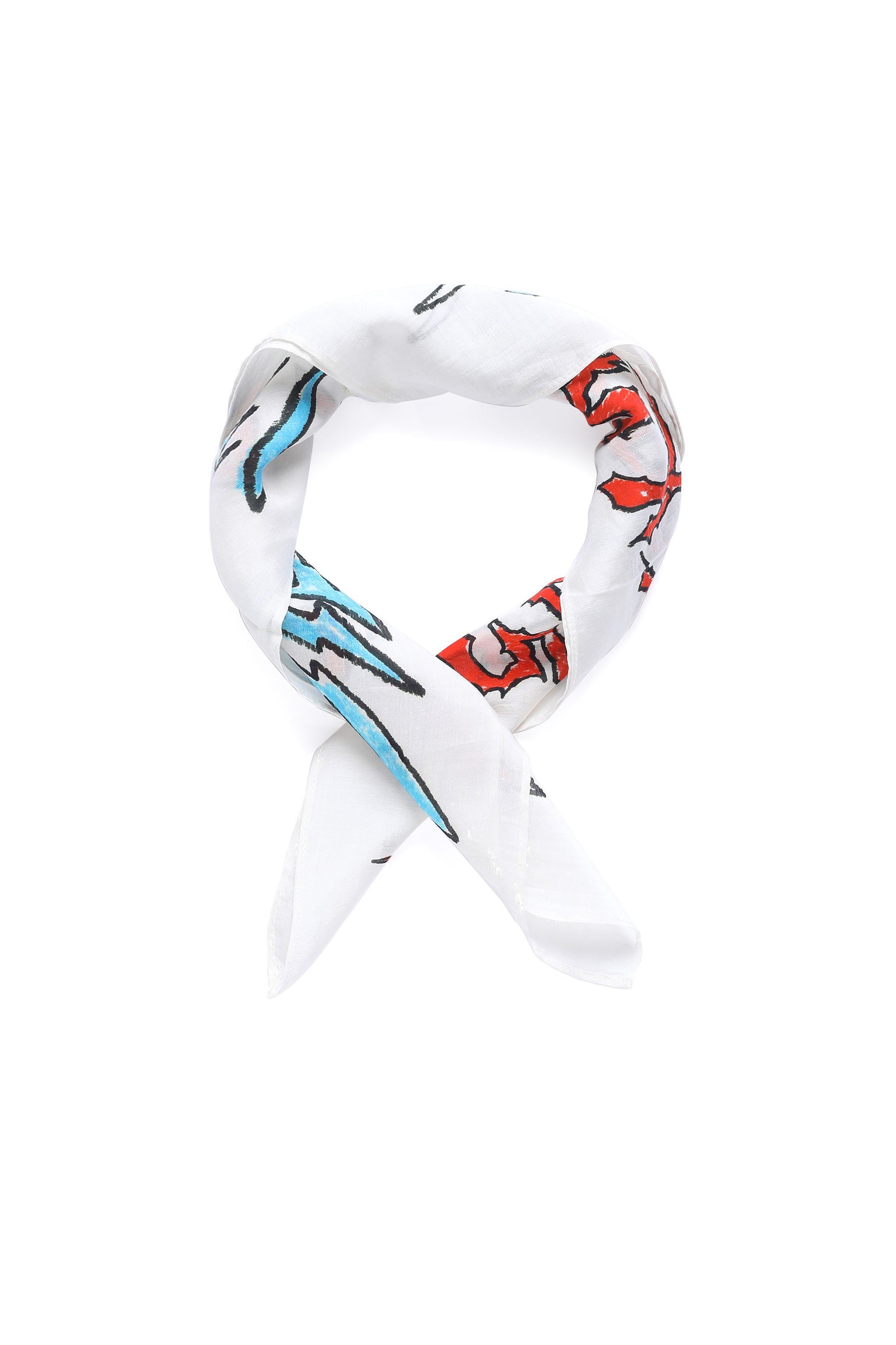 S-WREST, White - Scarf