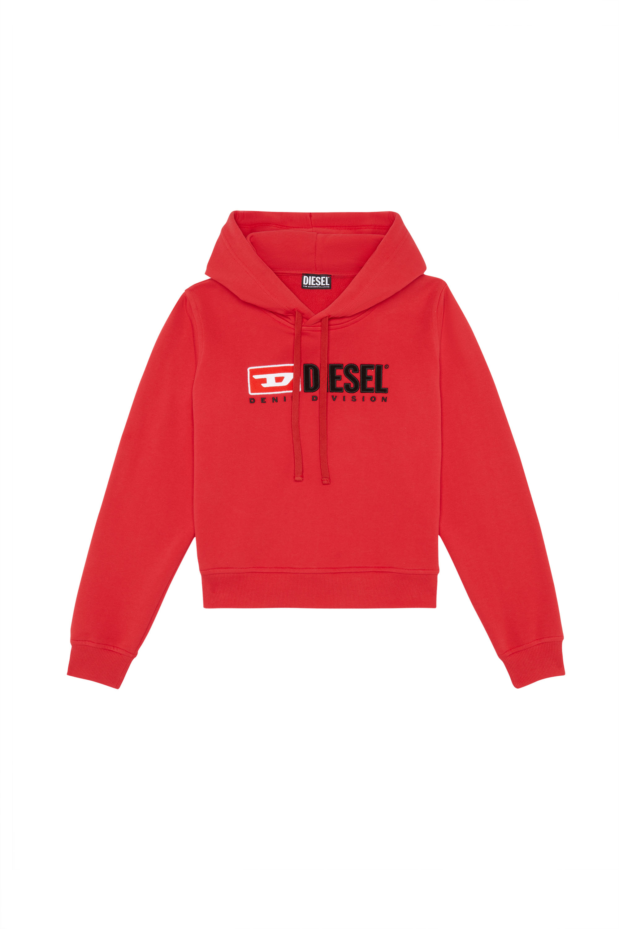 Diesel - F-REGGY-HOOD-DIV, Red - Image 3