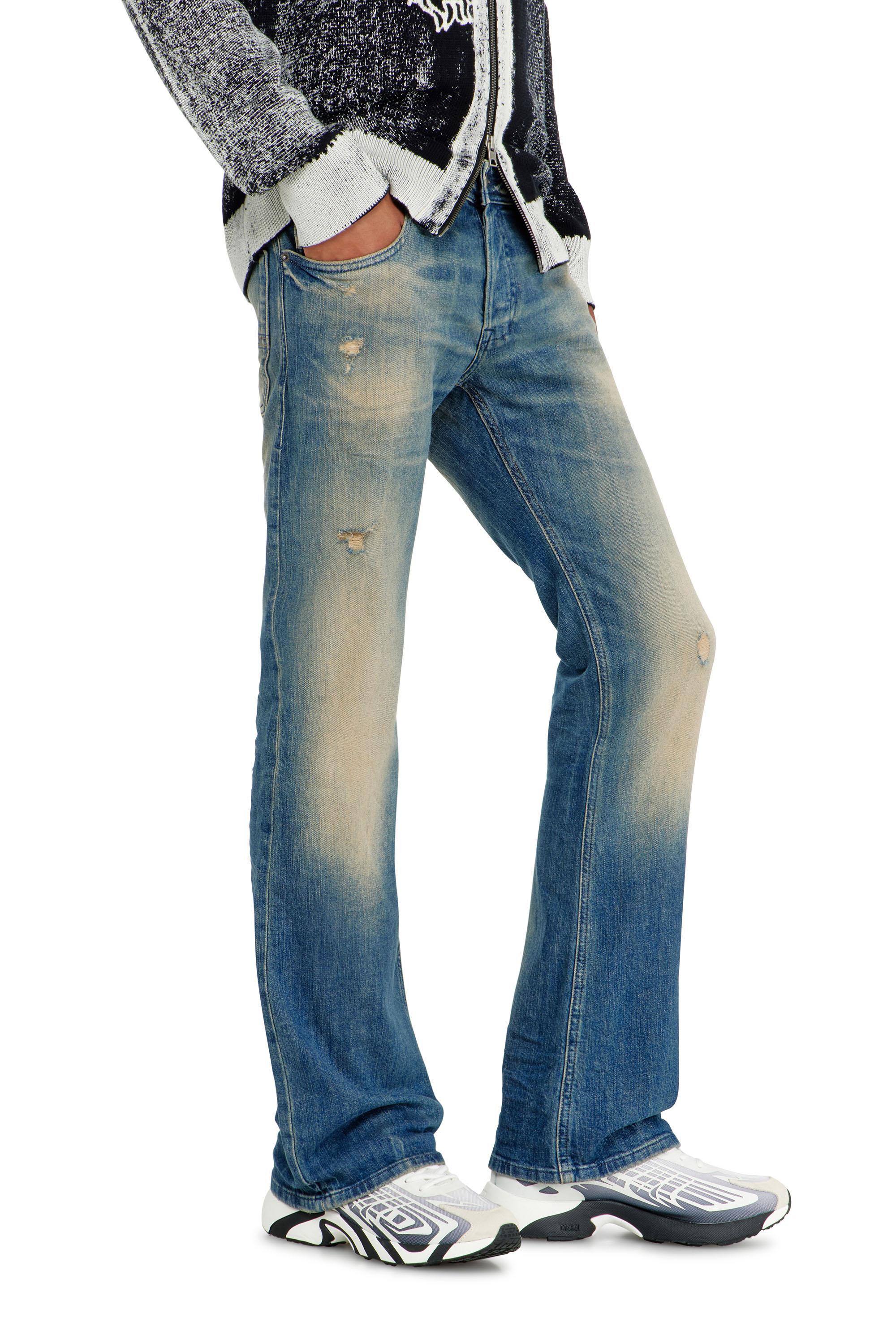 Diesel - Man's Bootcut Jeans 2007 Zatiny 0KBBW, Medium blue - 7