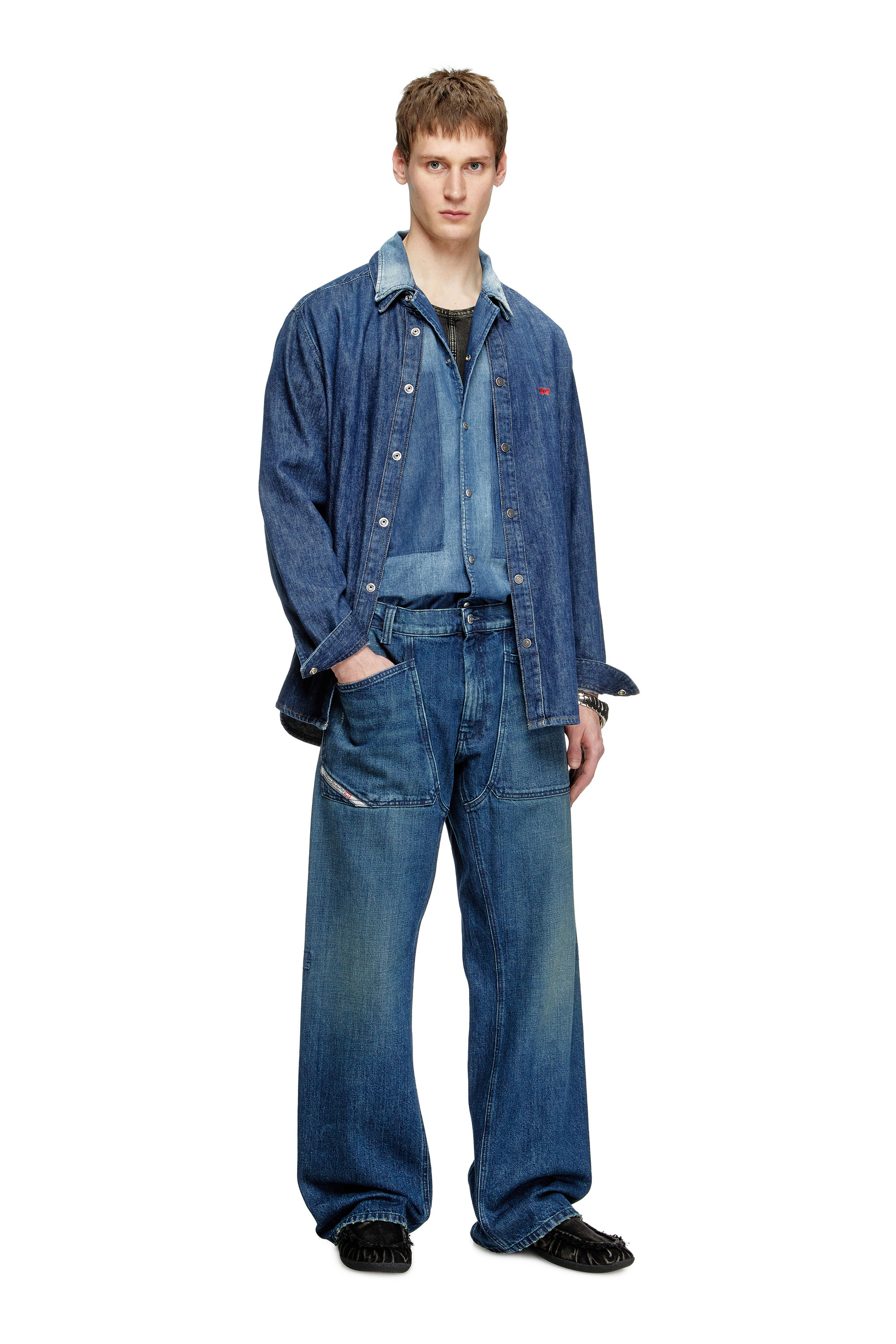 Relaxed Jeans D-Zeta 0DBDS