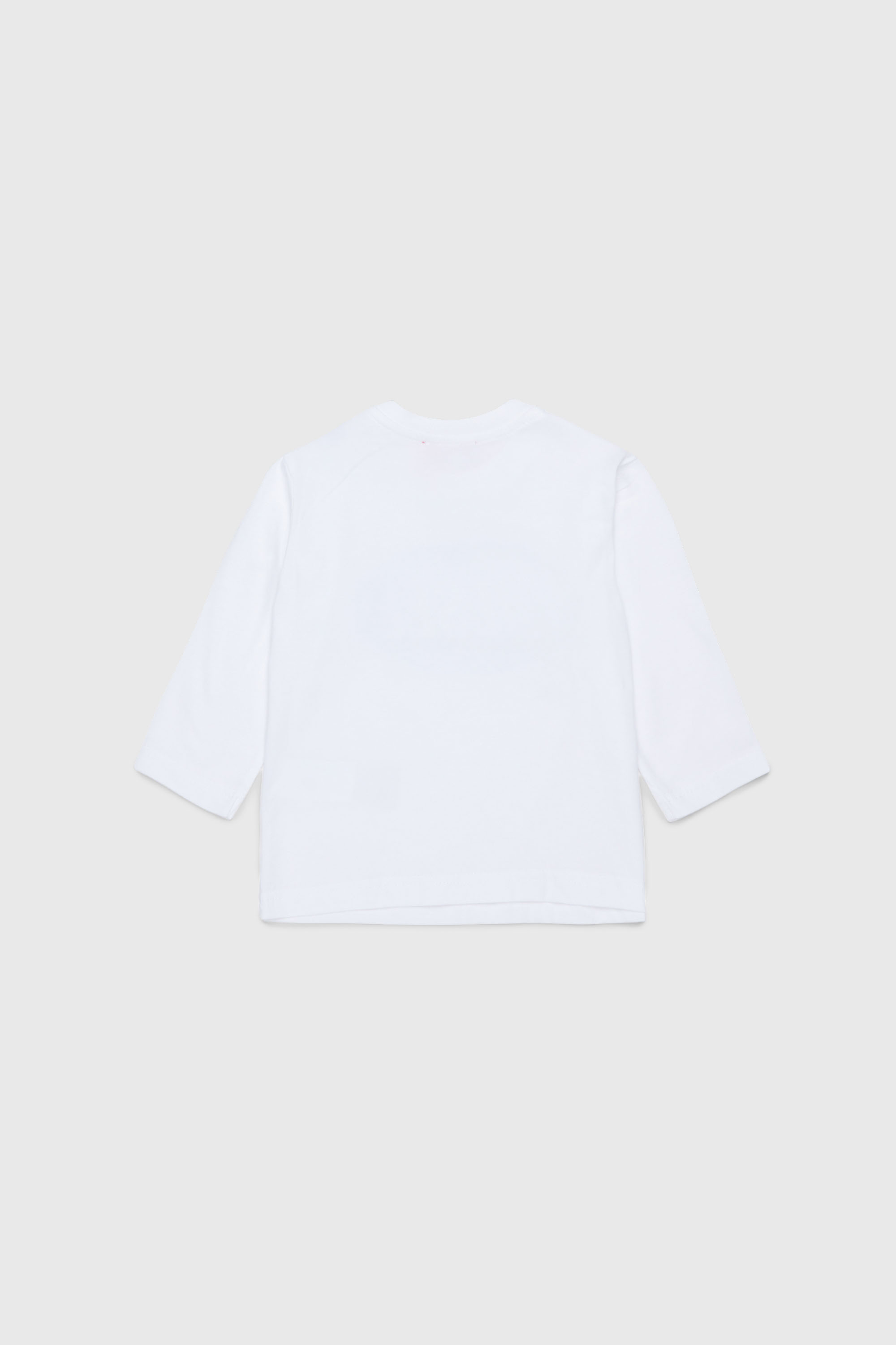Diesel - TELMB, Man's Cotton T-shirt with logo print in White - 2