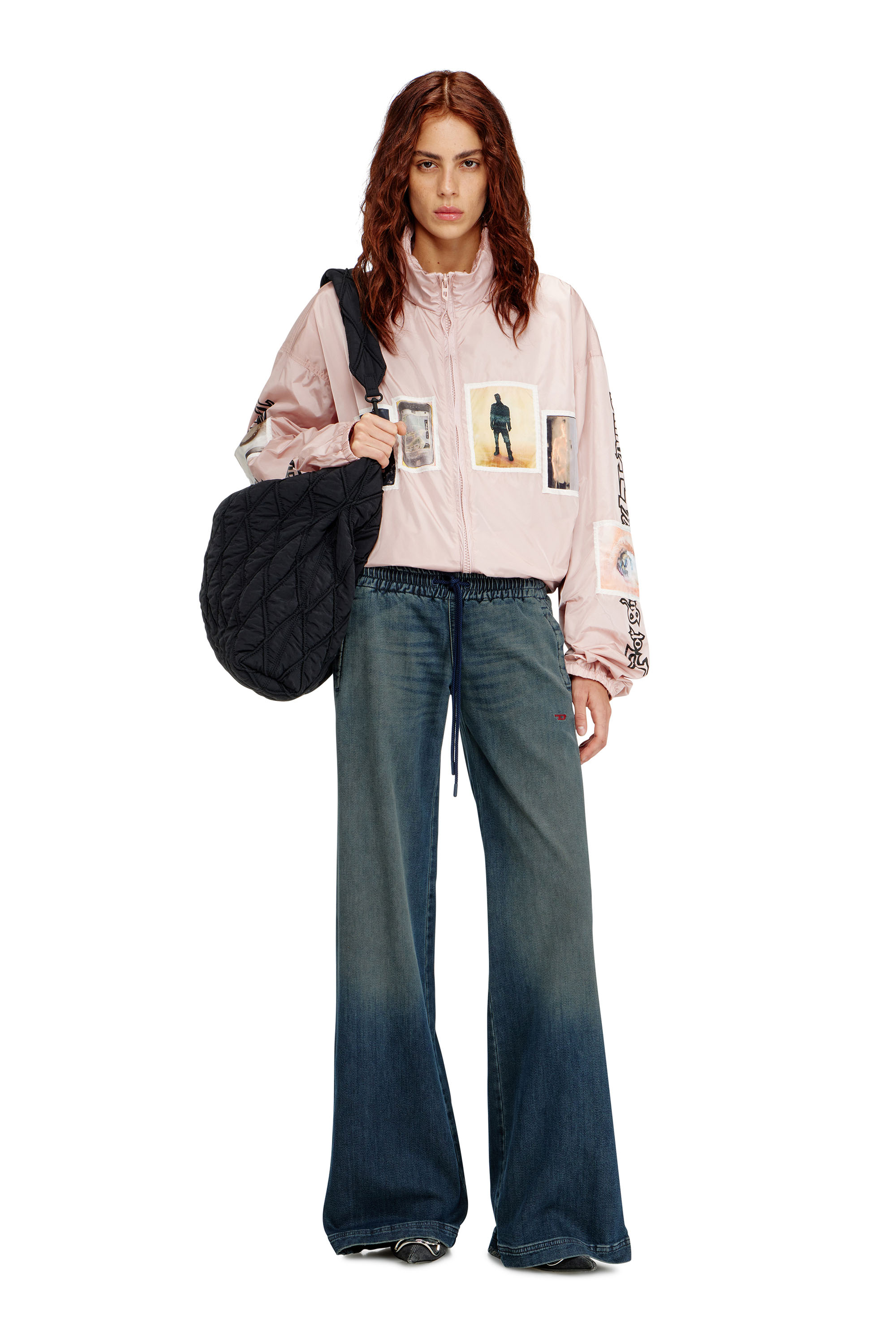 Diesel - Woman's Relaxed 2078 D-Ainty Joggjeans&reg; 09N62, Dark Blue - 2